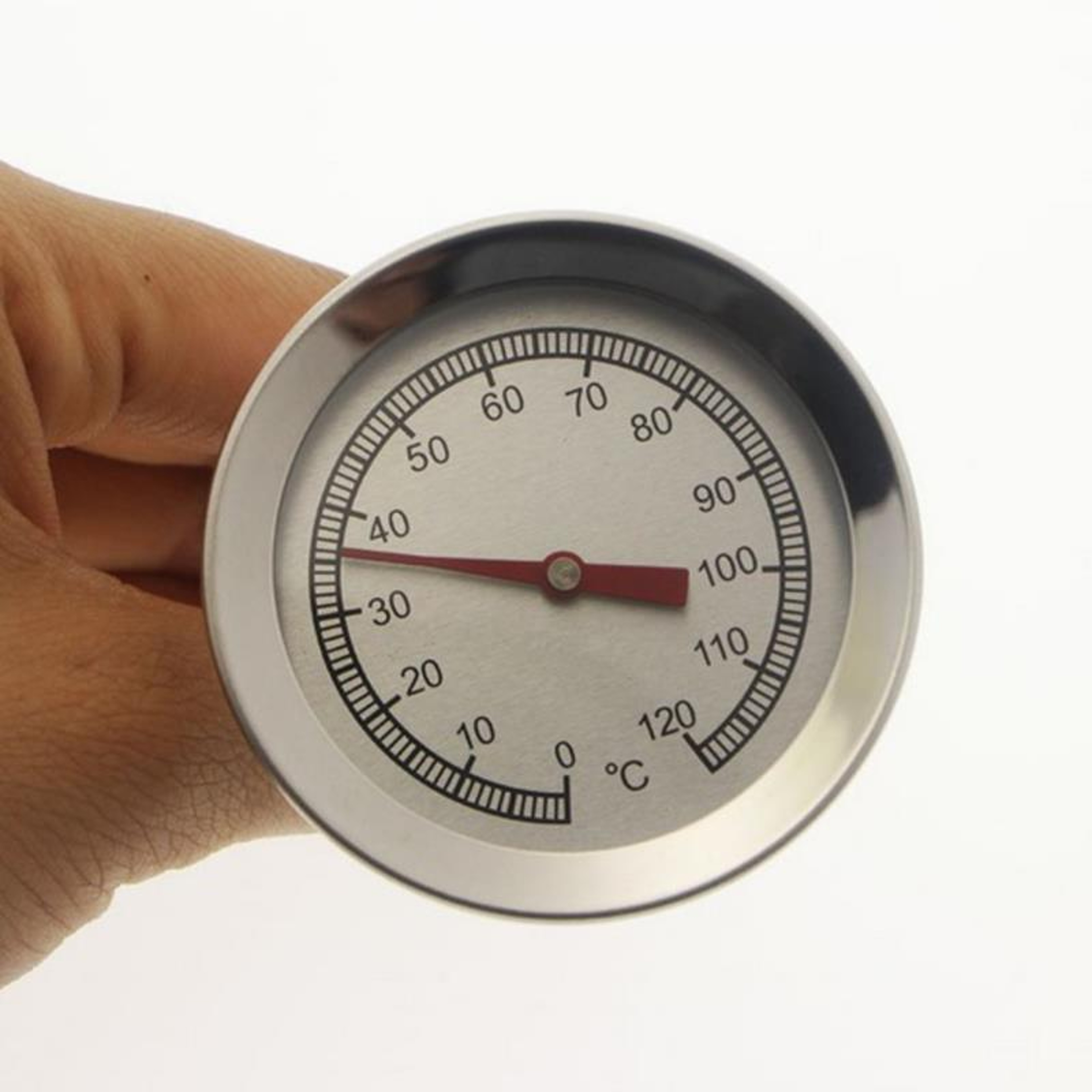 Kitchen Round Meat Thermometer Durable Stainless Steel Food Dial Multifunction Mechanical Read Ther 5