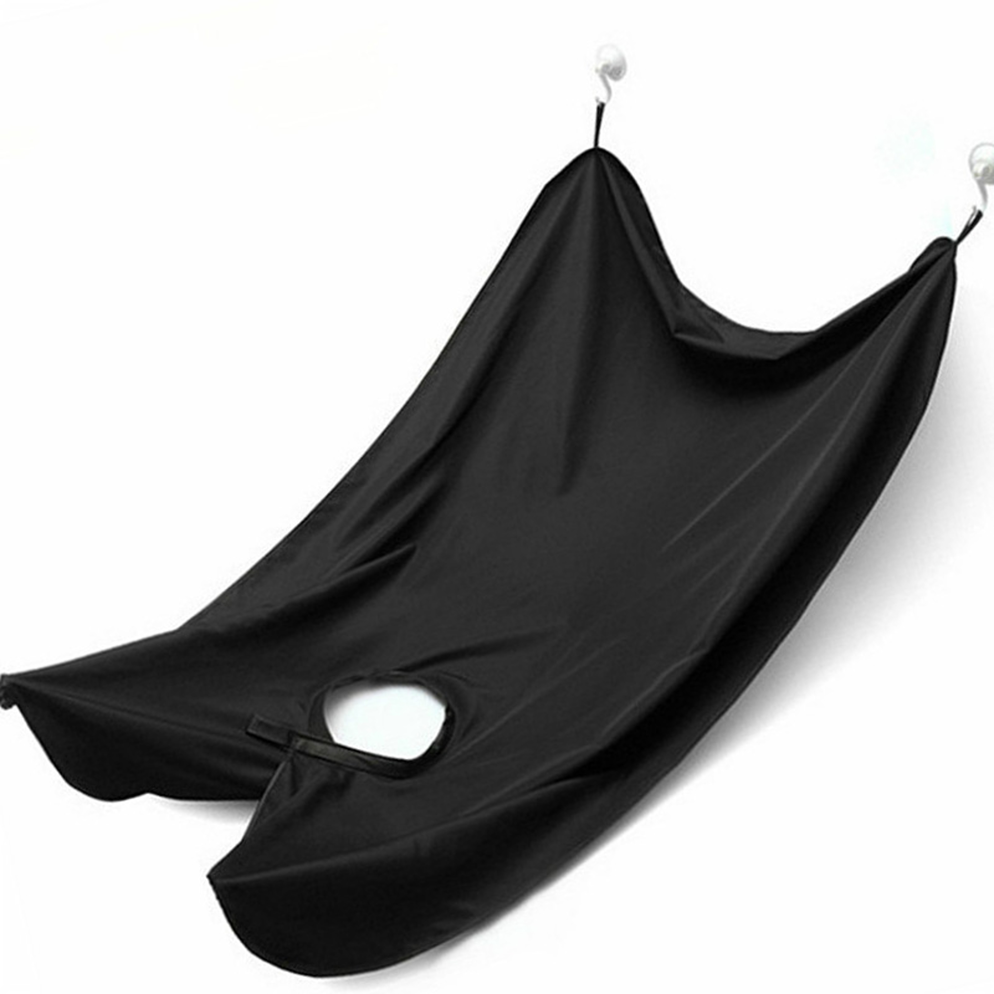 Beard Shaving Cape with Suction Cups, Mustache Shaving Apron for Easy Clean Up Hair Removal Tool for Men – view 6