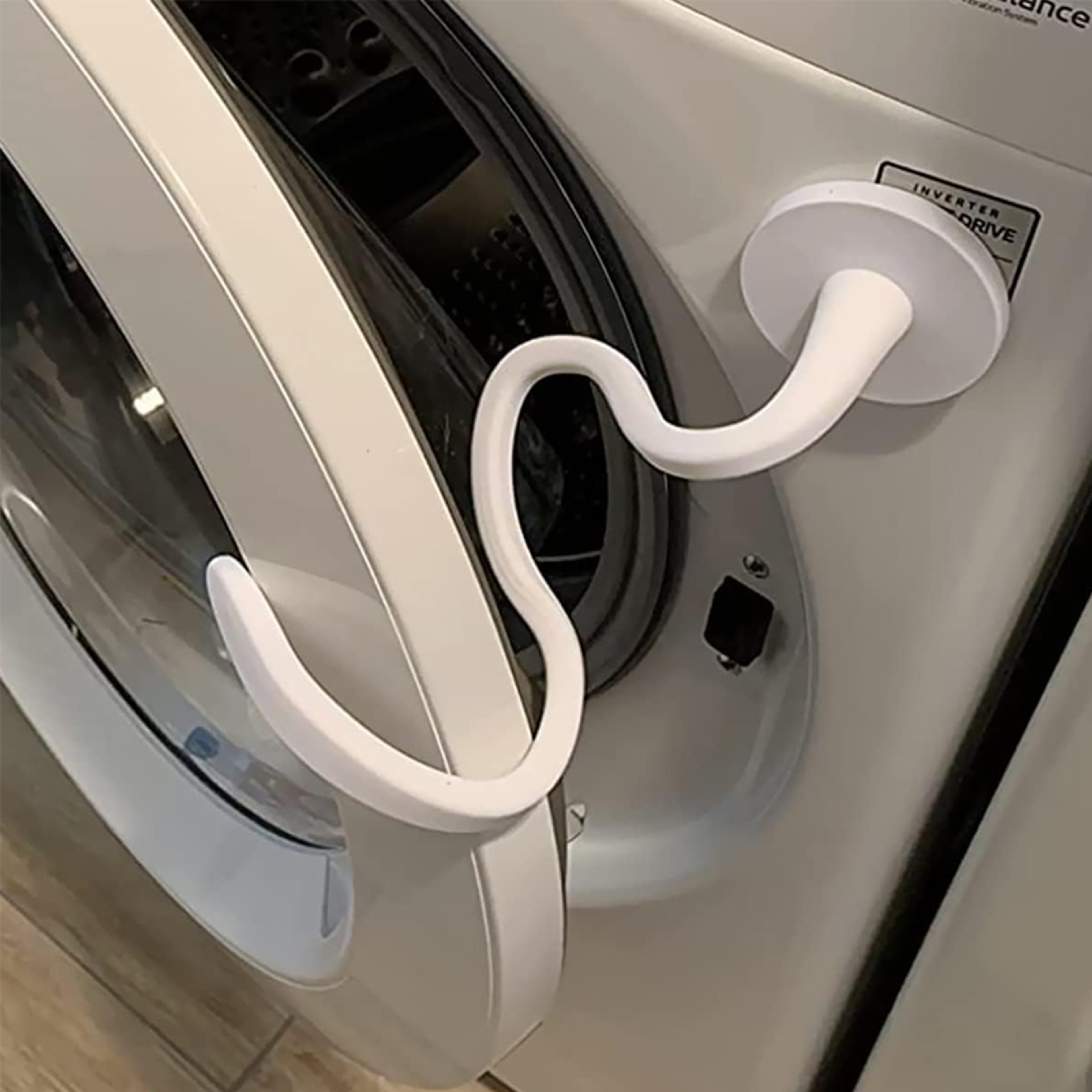 Magnetic Washing Machine Door Holder, Silicone Washer Door Prop, Keep Door Open for Home Use – view 1