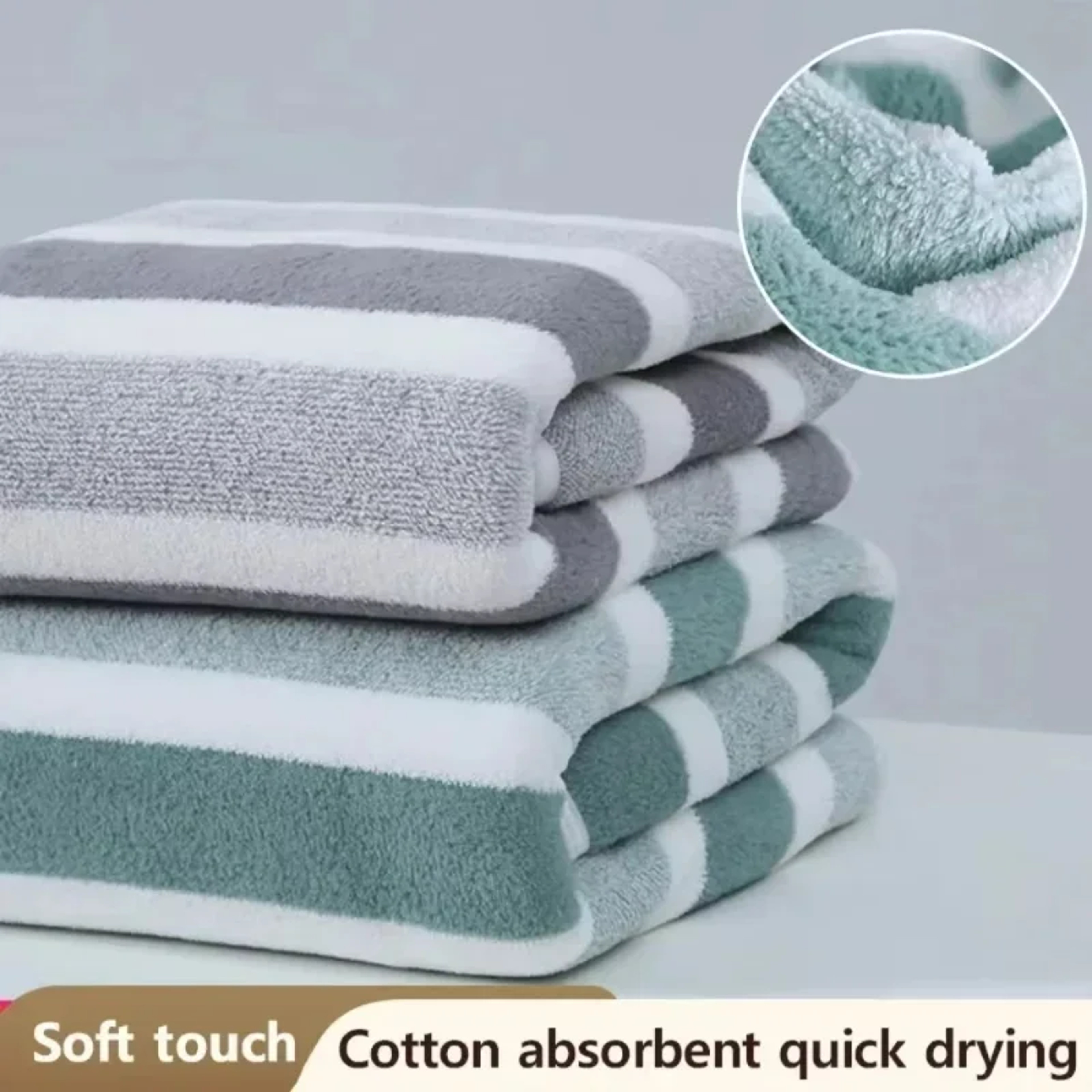 Home Soft And Comfortable Bath Towels For Men And Women Absorbent Large Towels For Couples 2