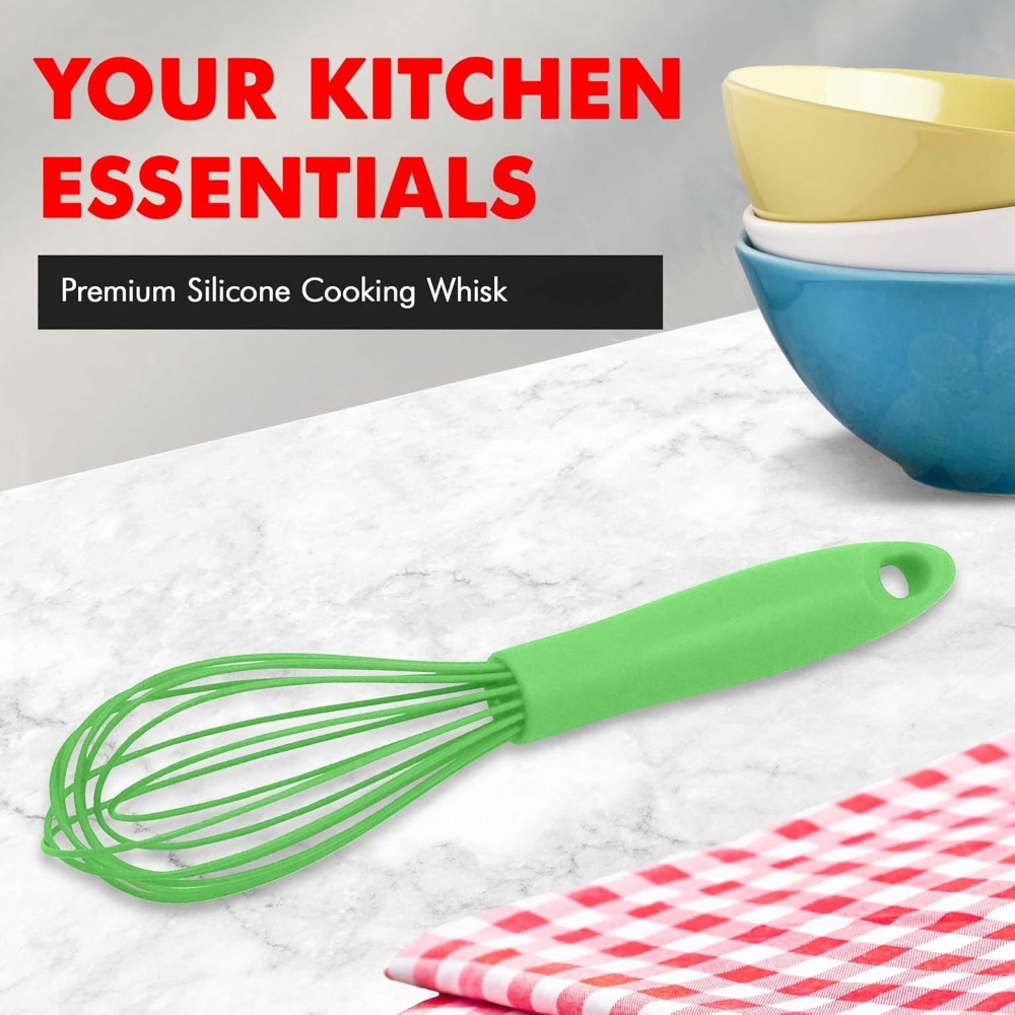 Silicone Whisk For Cooking Easy To Use Manual Egg Beater Whipped Cream Foam Maker For Baking 1