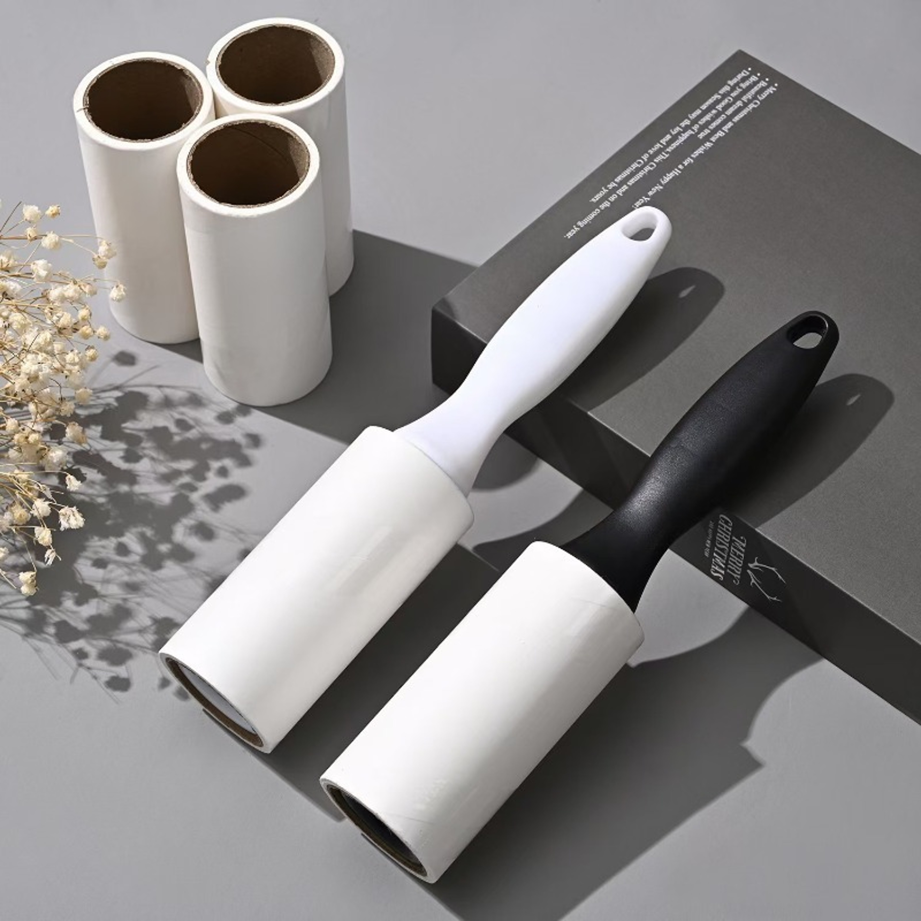 Reusable Clothes Lint Remover Dust Removal Roller, Adhesive Tear Type Sticky Roller Brush – view 1