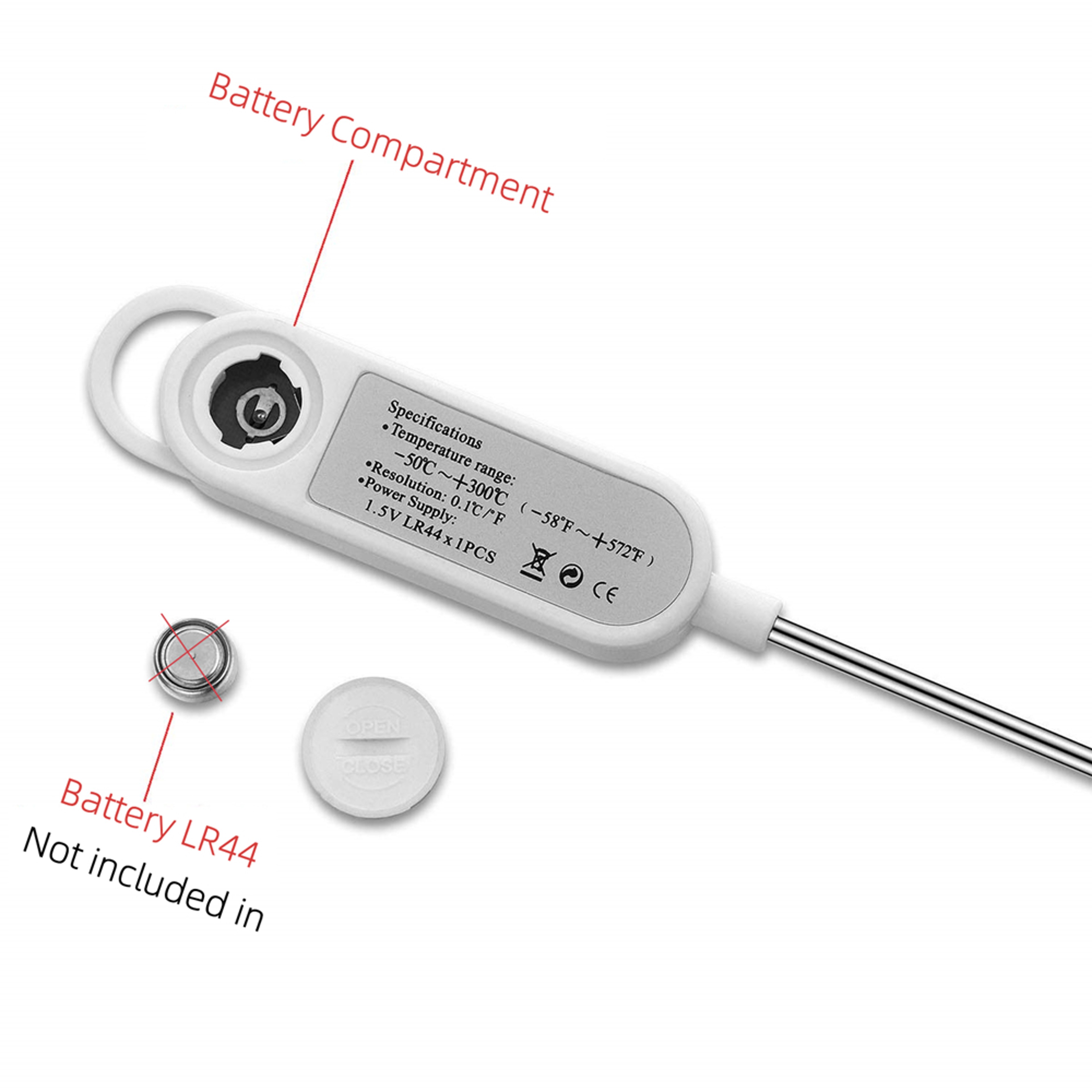 Food Thermometer For Meat Cooking Digital Kitchen Probe For BBQ And Oven 3