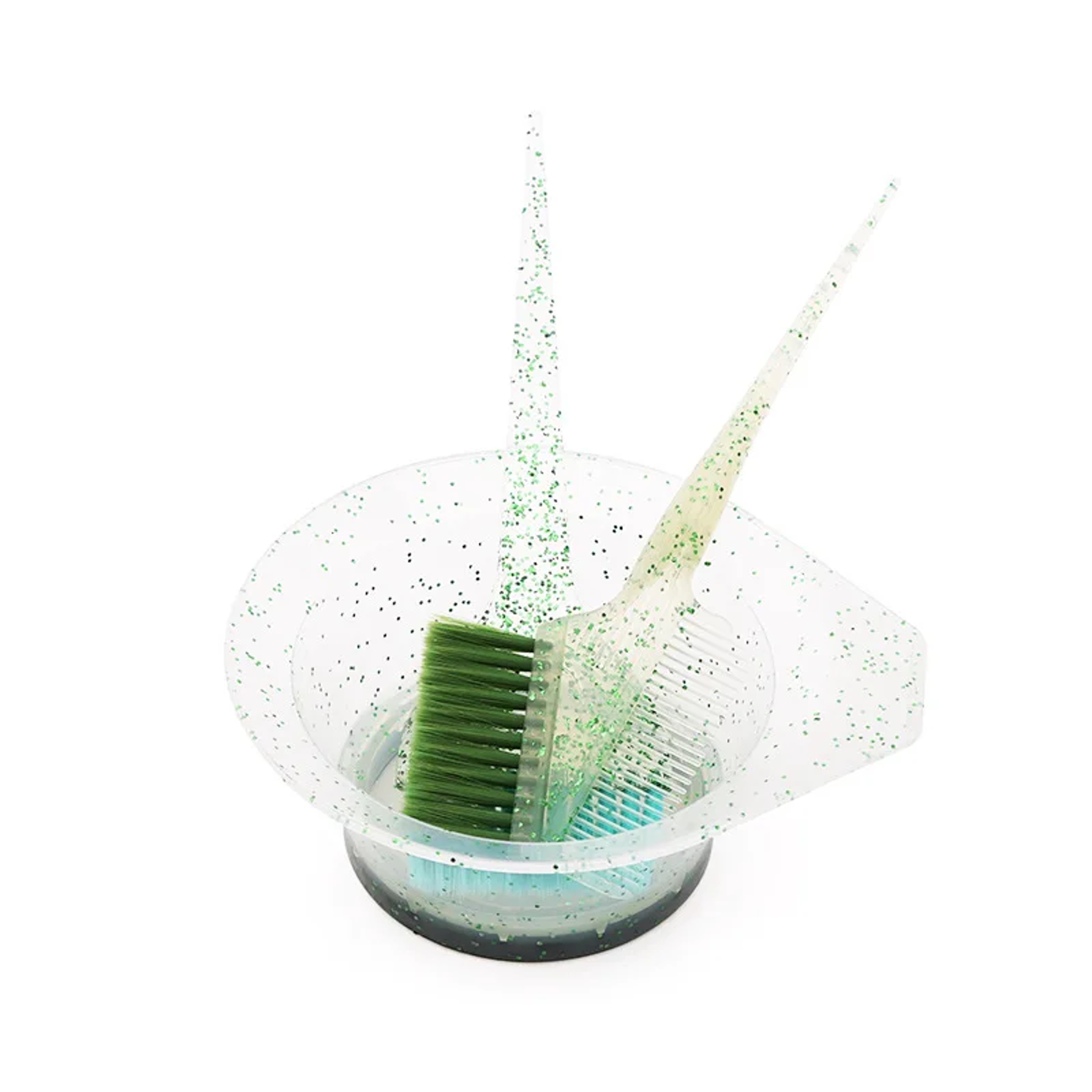 Coloring Hair Dye Brushes, Plastic Easy Clean Mixing Bowl, Home Salon Barber Tinting Brush Hairdressing DIY Haircut – view 7