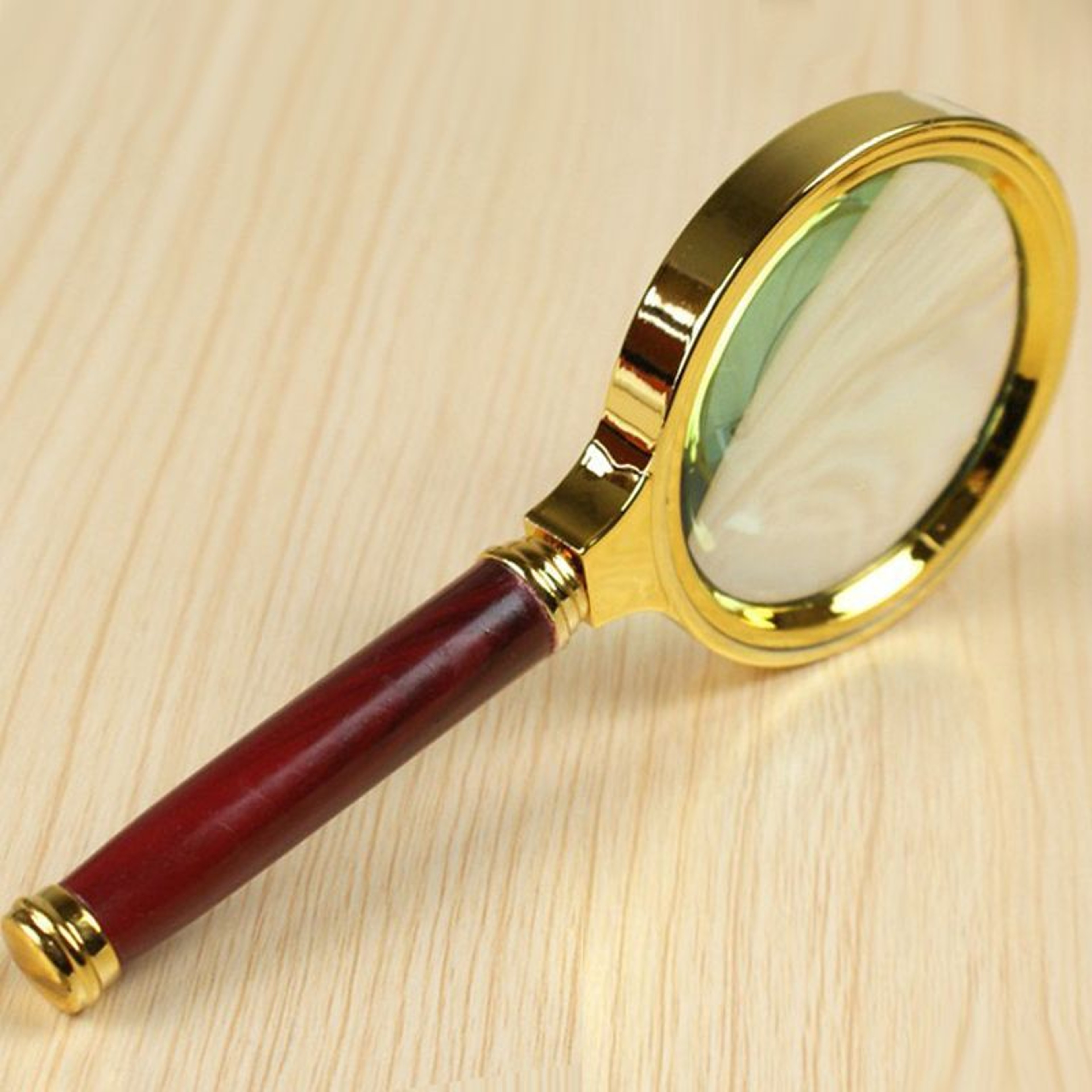 HighDefinition Handheld Magnifier Metal Magnifying Glass For Reading  Scientific Experiments 4