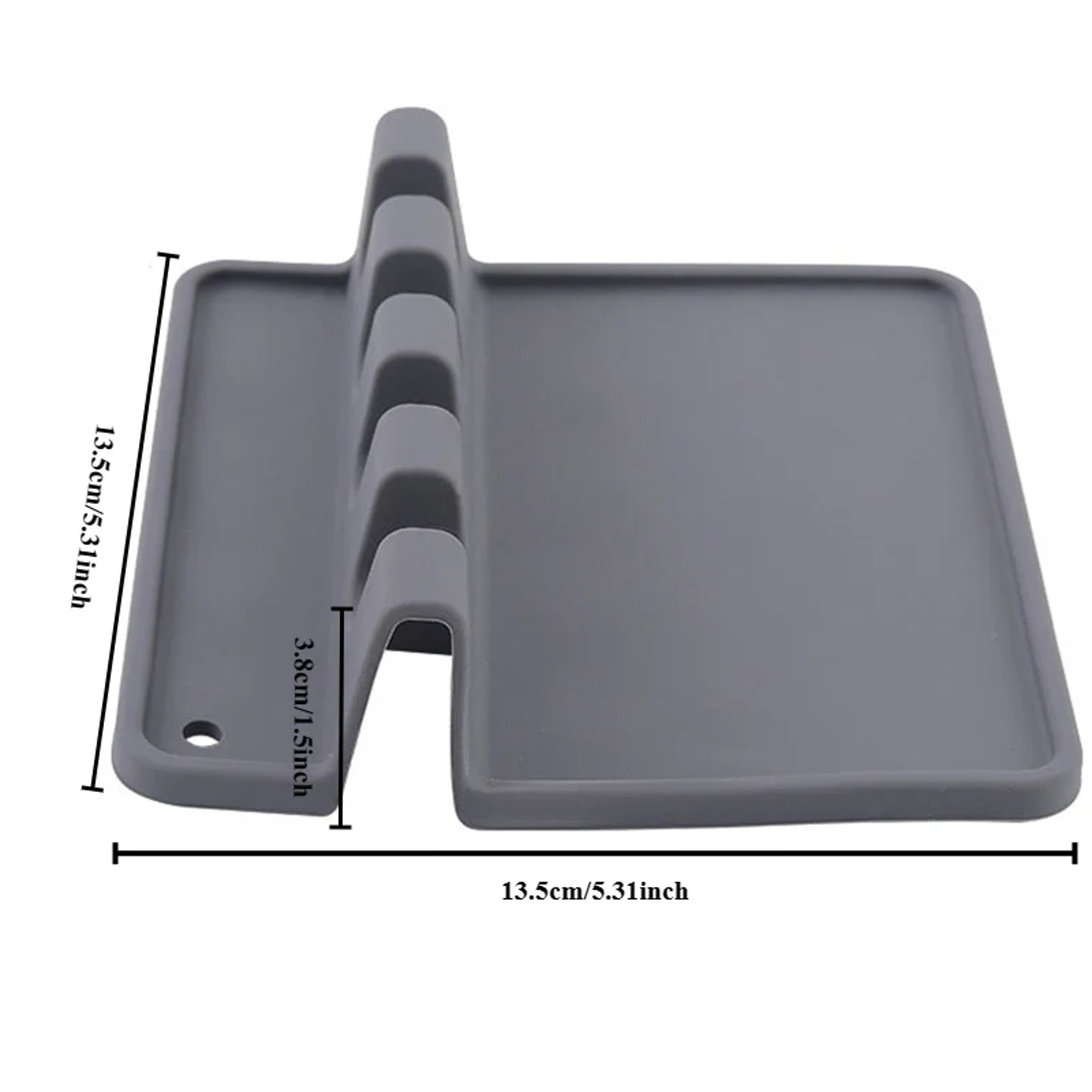 Silicone Tableware Drying Rack, Multifunctional Utensil Organizer, Non-Slip Storage Pad – view 7