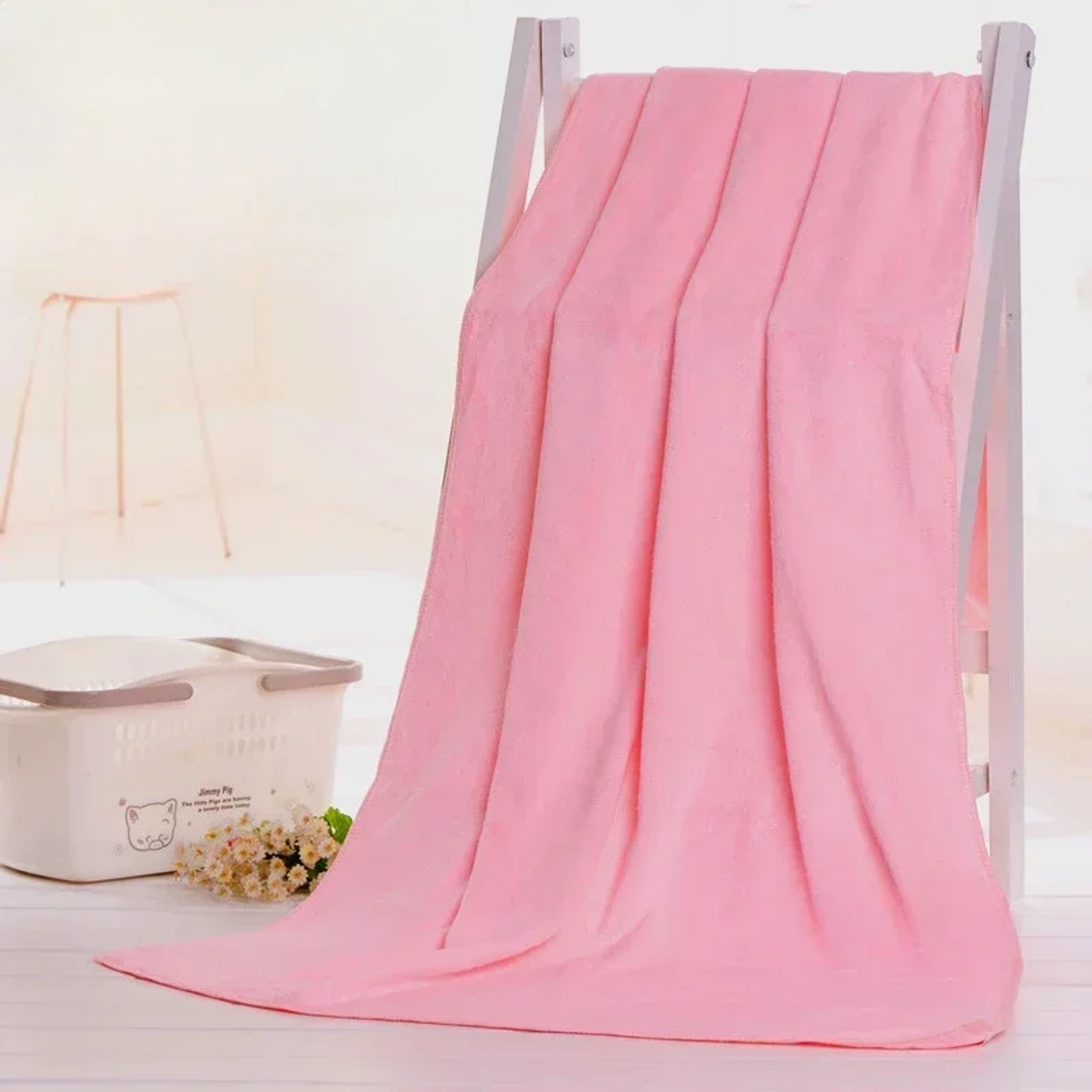 Large Microfibre Bath Towel, Comfortable Beach Towel, Fast Drying, Water Absorbent, Breathable Towel – view 14