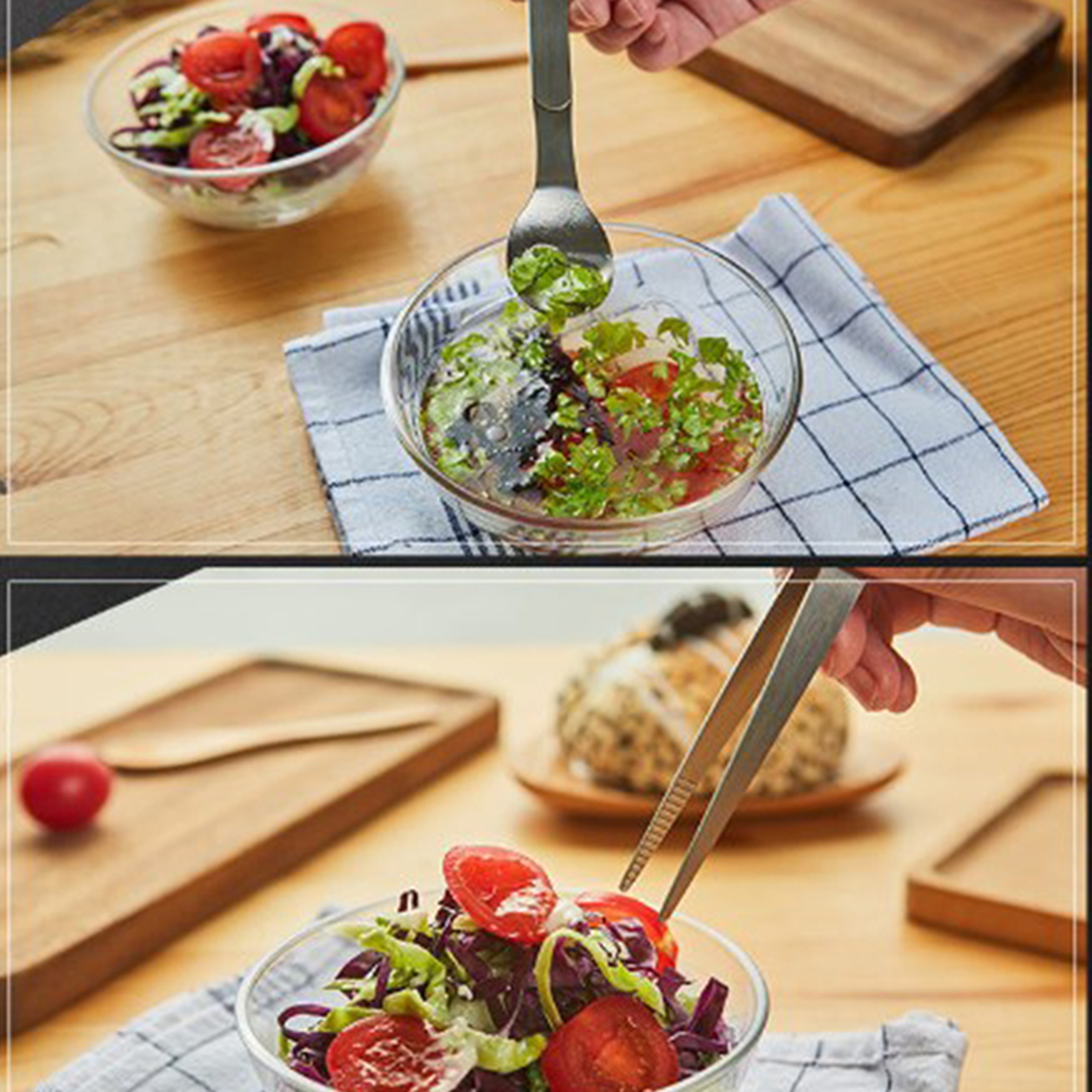 Stainless Steel Tasting Spoon Tweezers Dual Function Chef Cooker Spoon for Party Kitchen Accessories – view 6