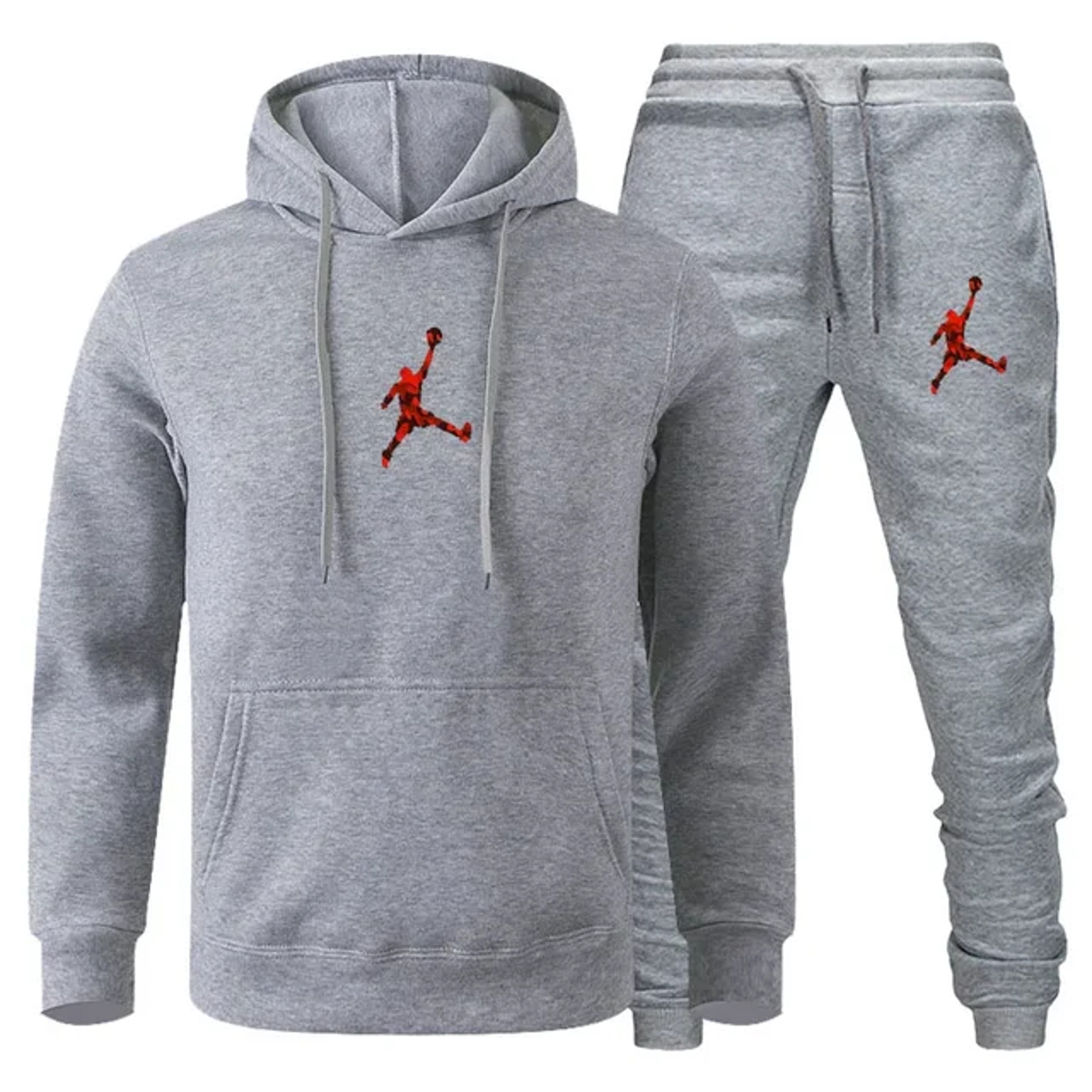 Jogging Fitness Sportswear Set Long for Men, Sleeve Sweatshirt & Casual Pants 2-Piece Set – view 11