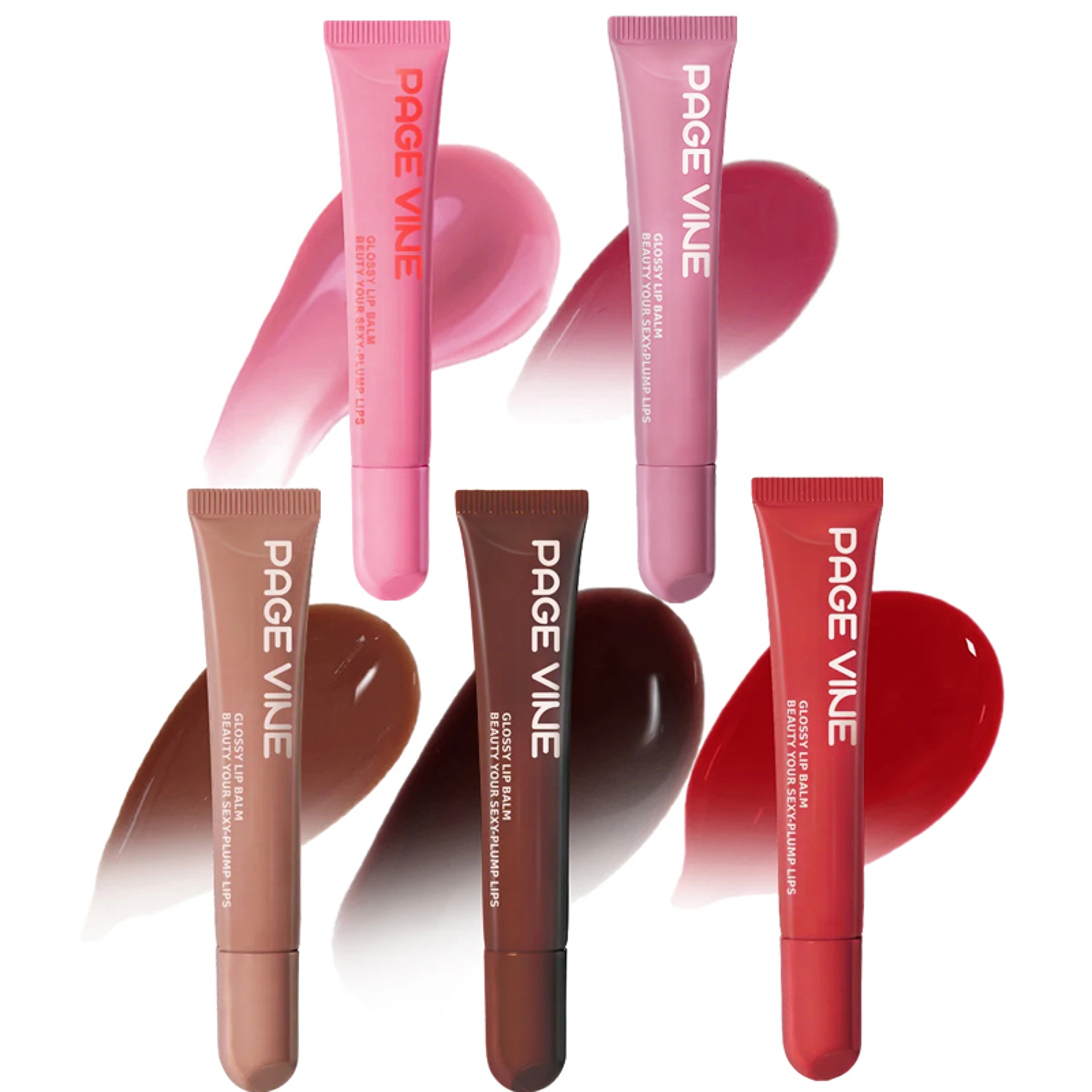 Hydrating Raspberry Jelly Lip Gloss Moisturizer Transparent Lipstick Shine 0