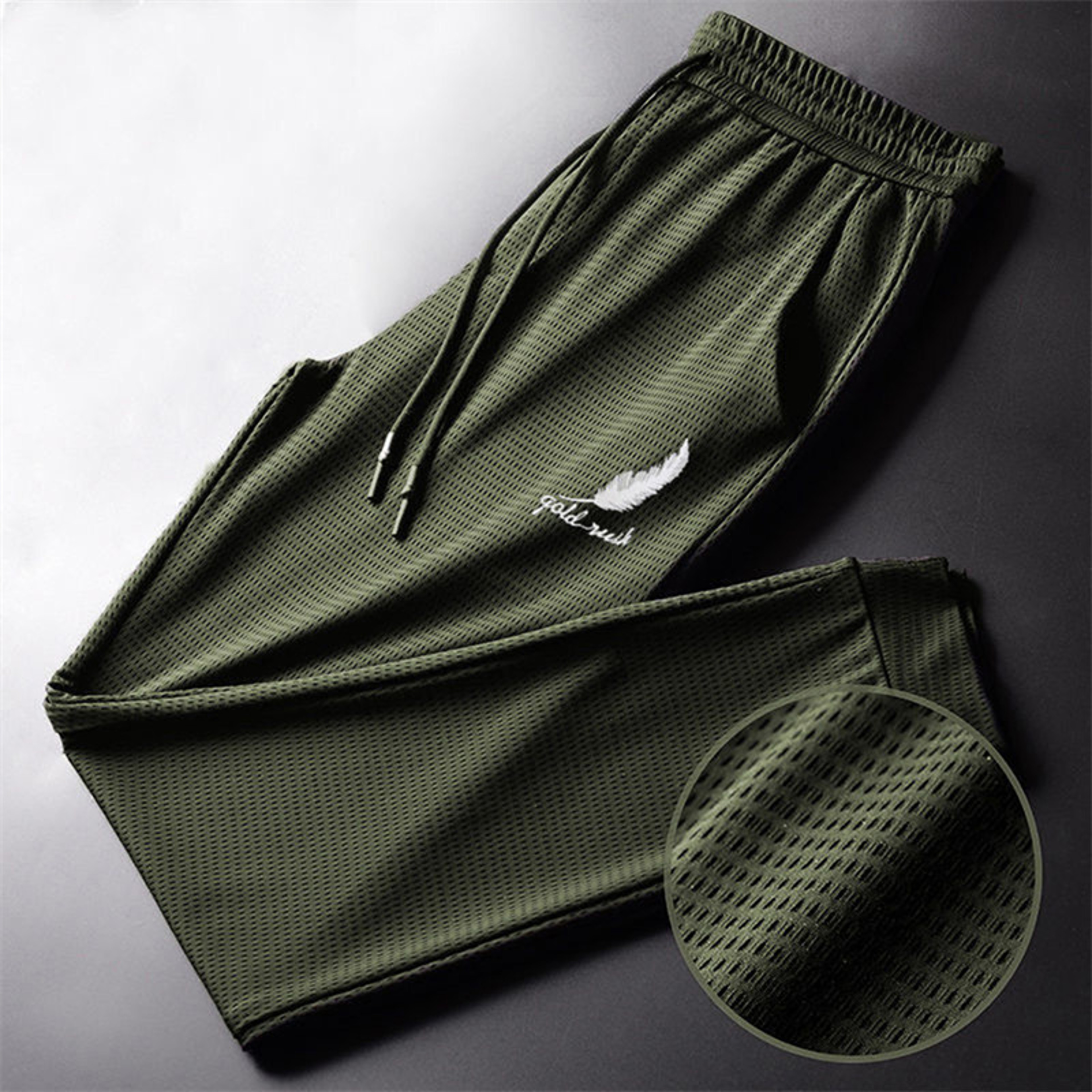 Men's Quick-Dry Hiking Pants Lightweight Breathable Athletic Jogging Trousers – view 1