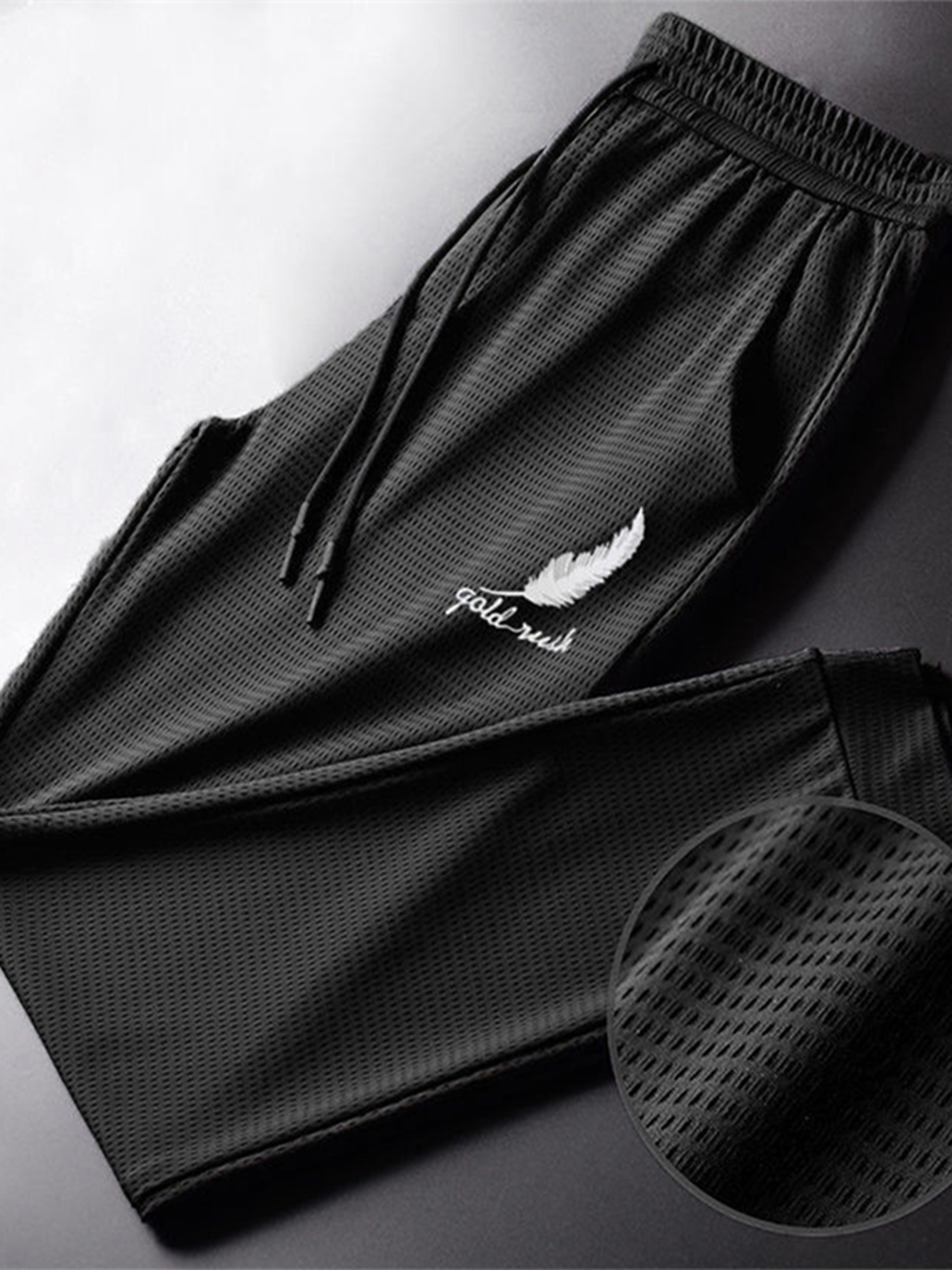 Men's Quick-Dry Hiking Pants Lightweight Breathable Athletic Jogging Trousers – view 7