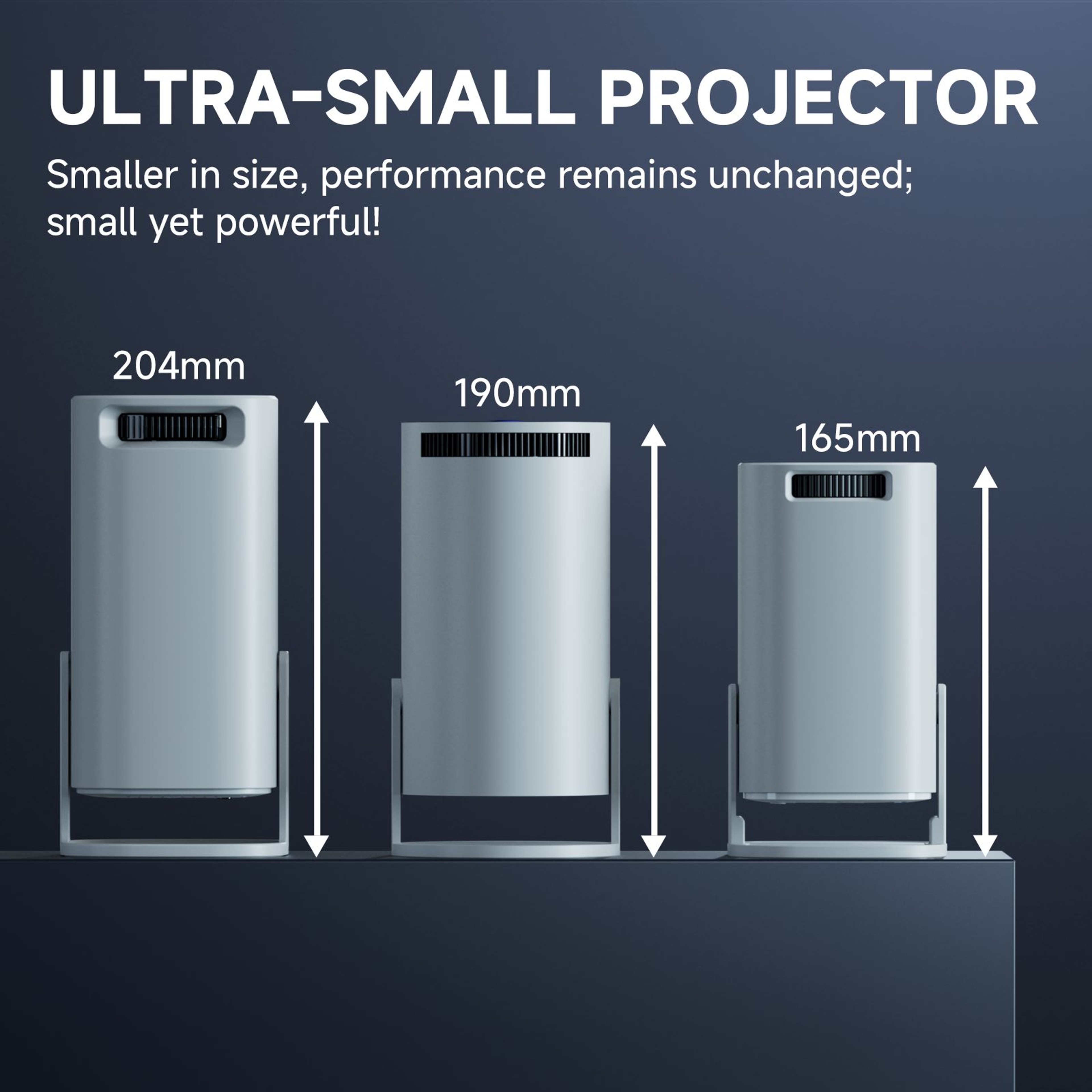 Portable Smart Mini Projector HD Video WiFi Connectivity And Outdoor Use For Home Theater 5