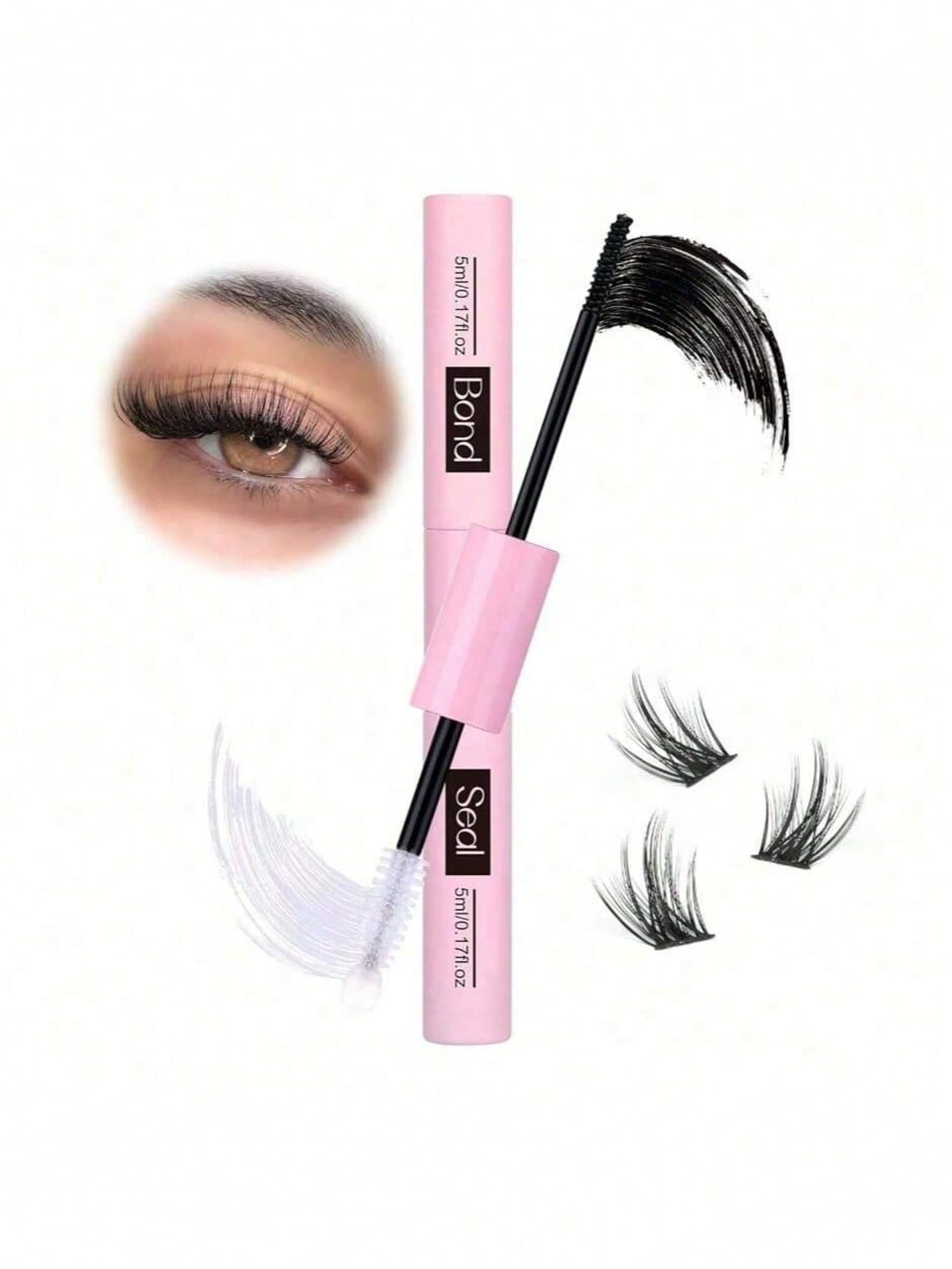 Cluster Lash Bond And Seal Glue Long Lasting Eyelash Extension Adhesive For Lash Clusters And False 0