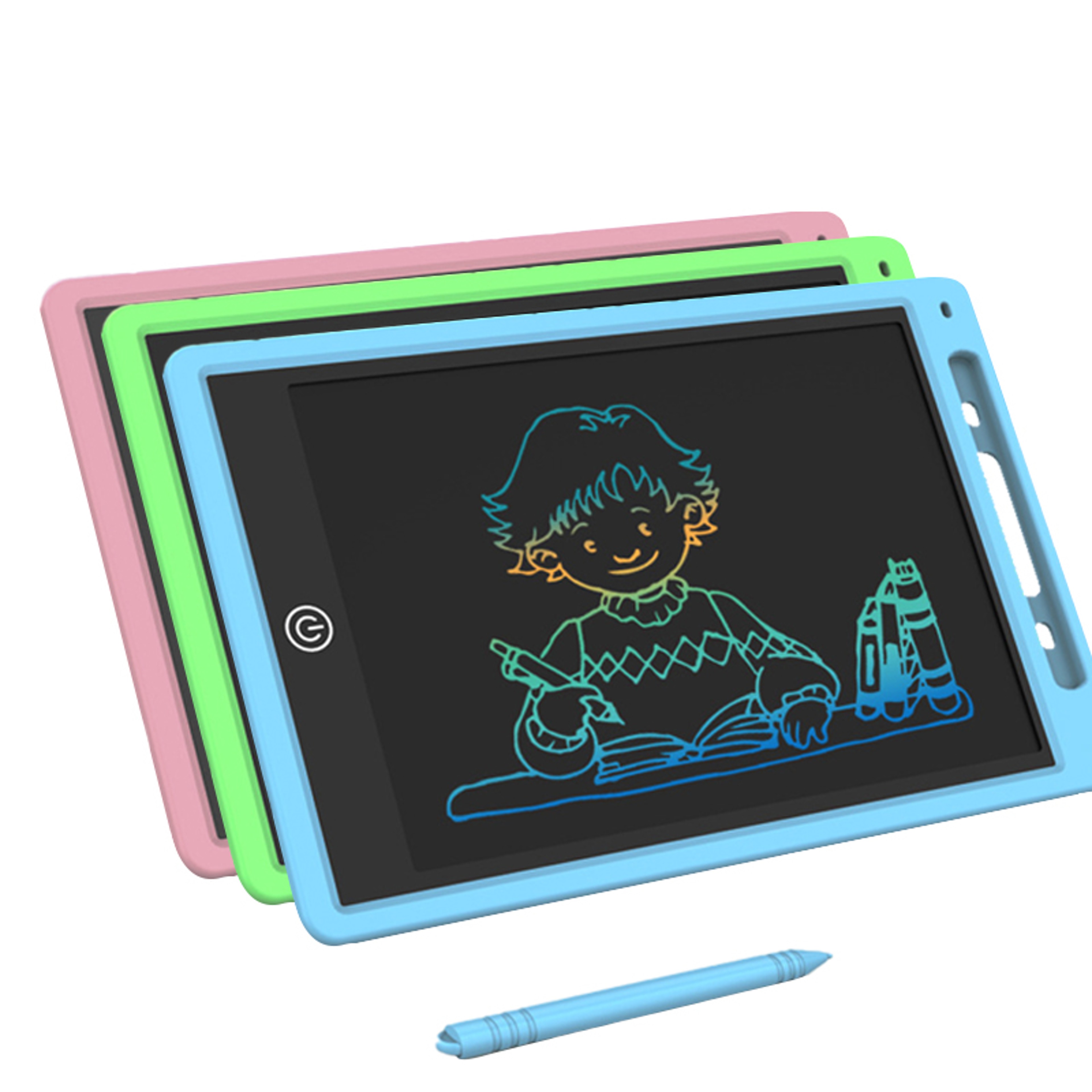 LCD Writing Tablet for Kids Reusable Drawing Board with Eye Protection, Instant Erase, and Lock Button Perfect – view 1