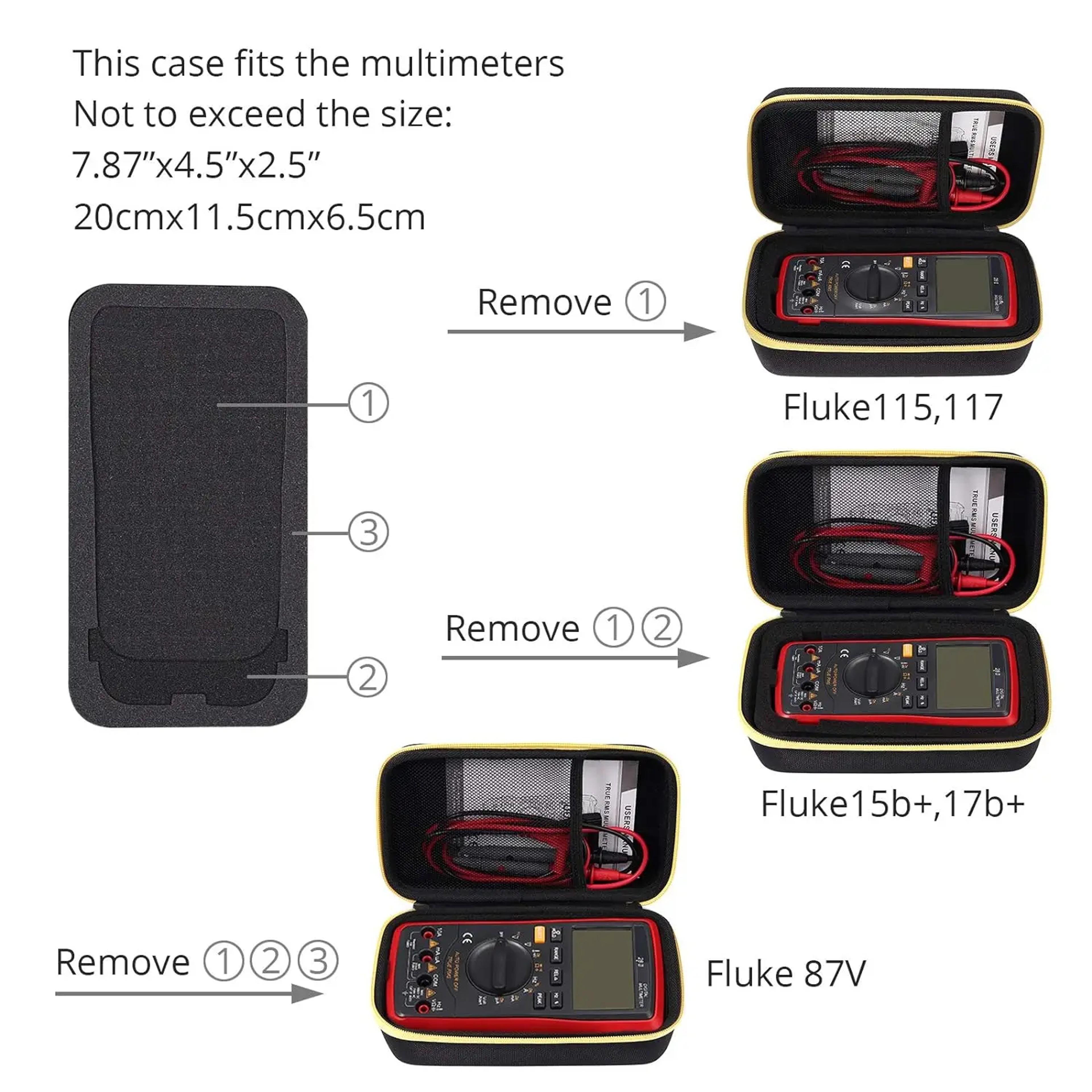 Portable EVA Case for Car Jump Starter and Power Bank Protective Travel Storage Bag – view 4