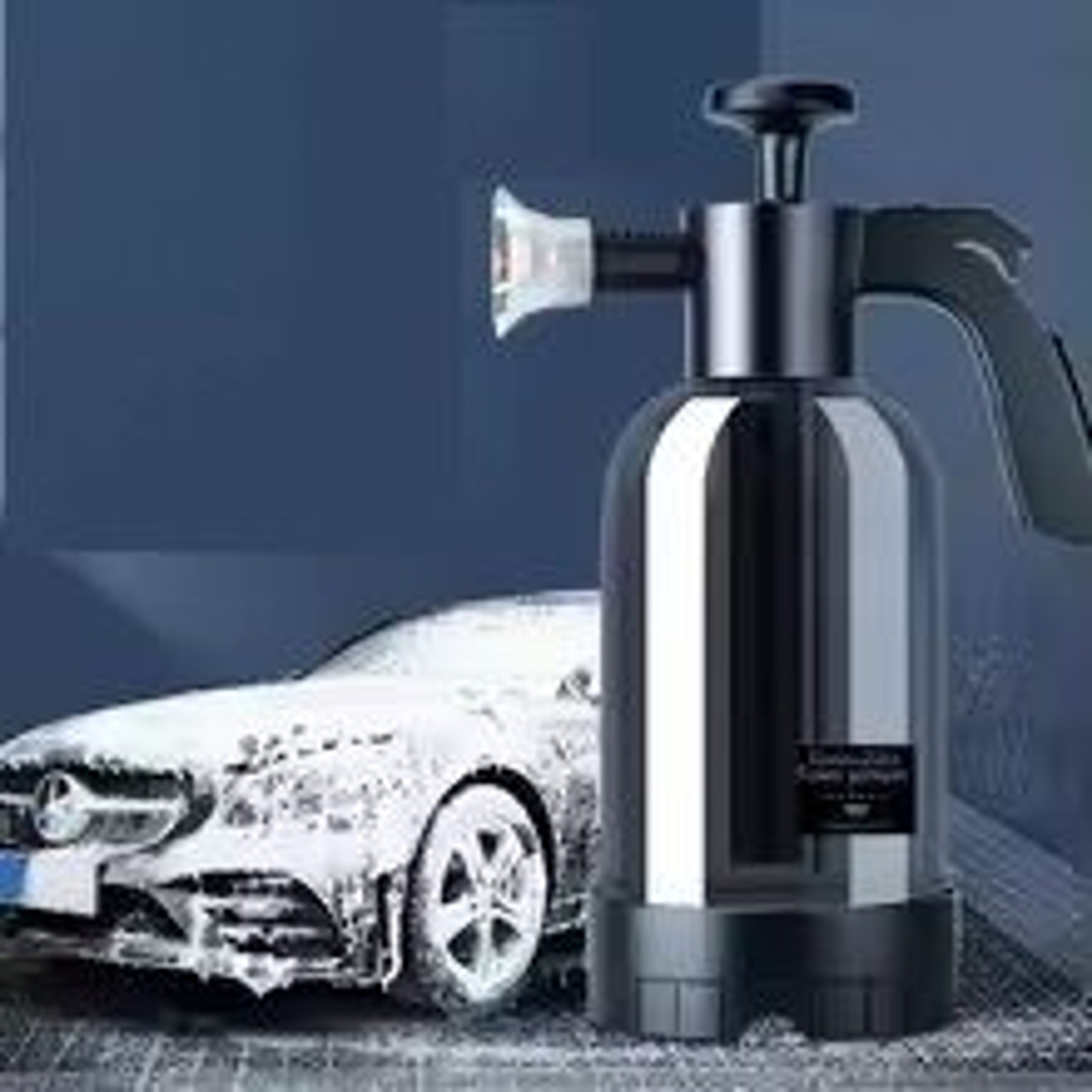 Hand Pump Foam Sprayer With Multiple Nozzles Car Window Snow Foam Cannon For Easy Car Wash 0