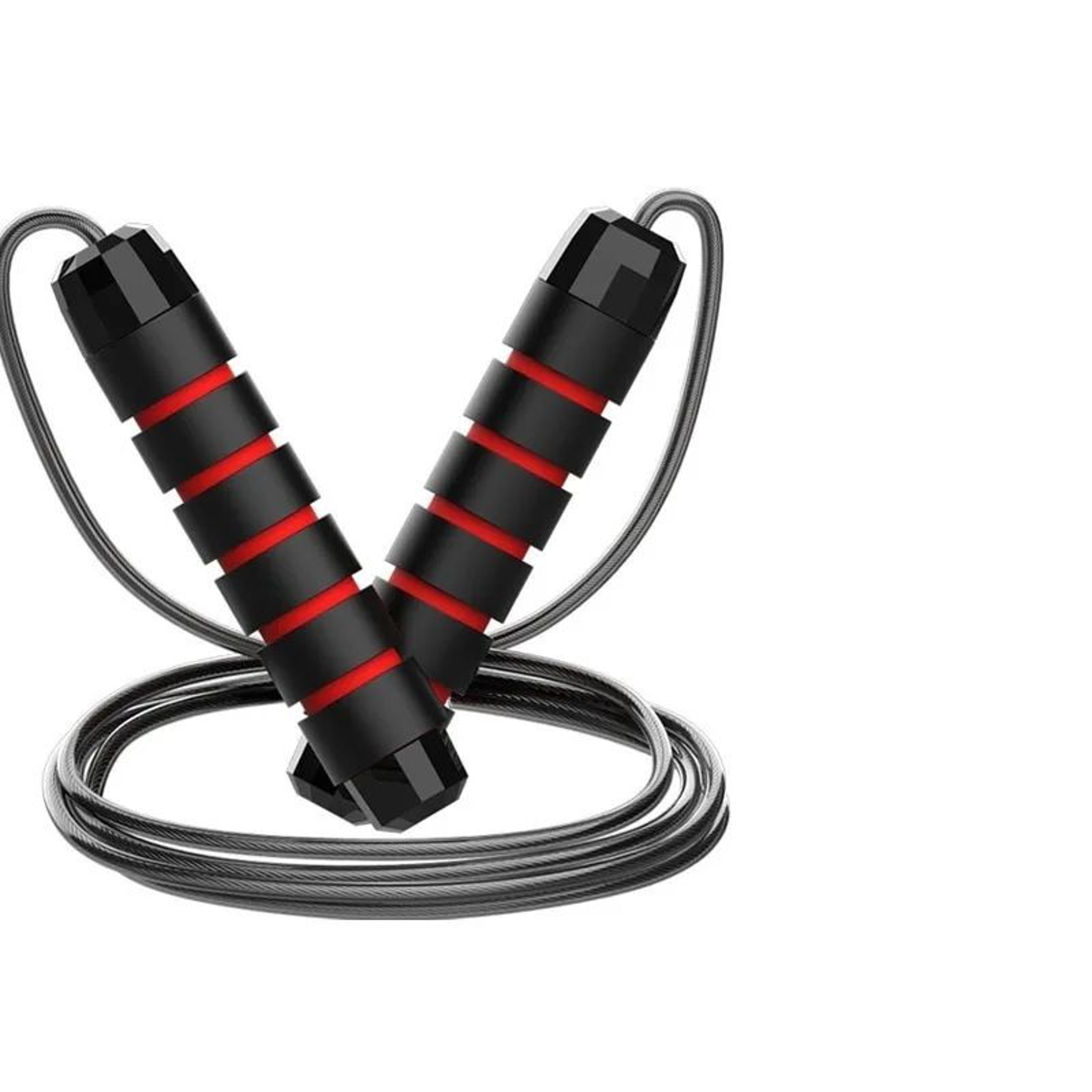 Adjustable Steel Wire Jump Rope For Fitness TangleFree Exercise Rope For Home Workout 0