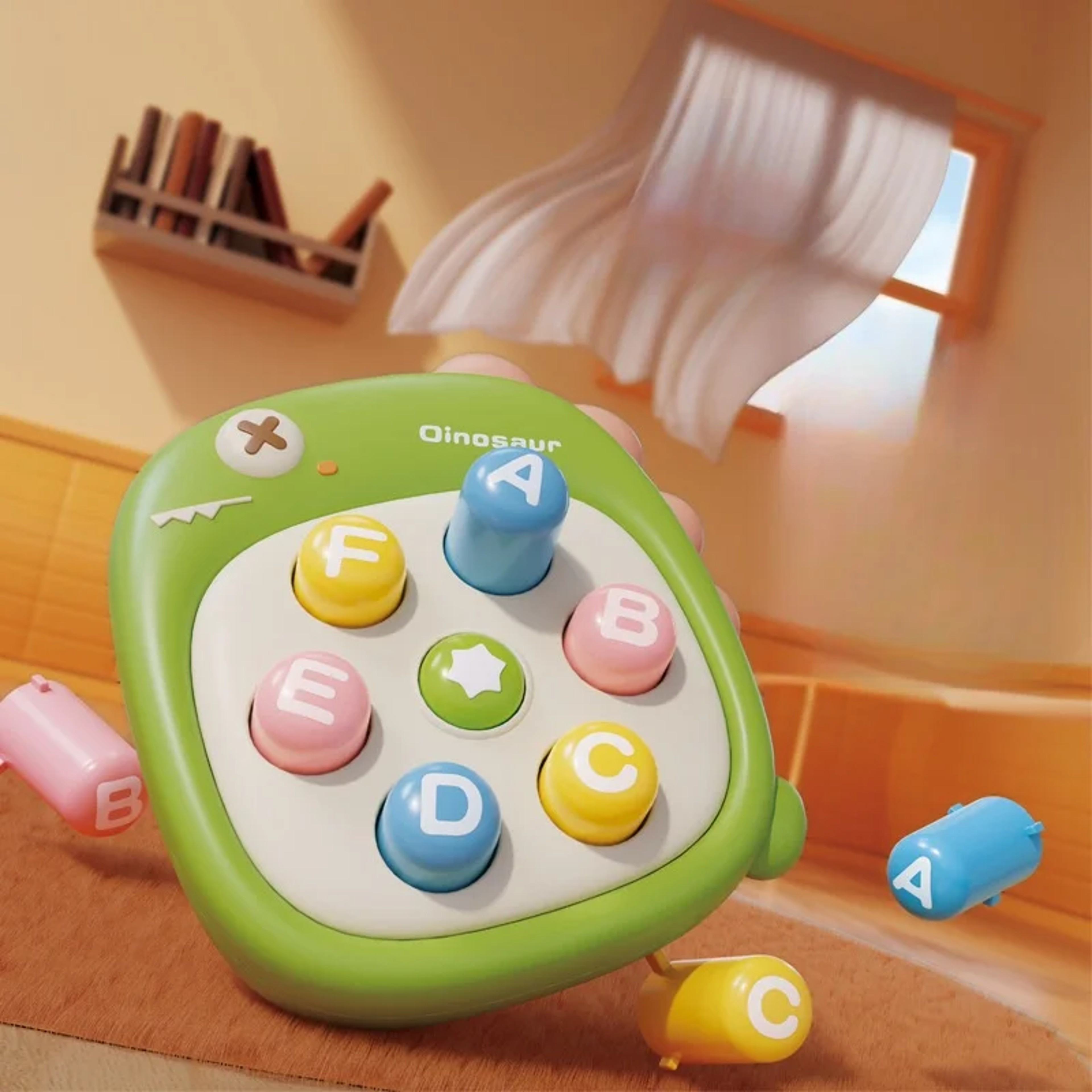 Mini Whack A Mole Kids Handheld Educational Game Toy for Hand-Eye Coordination and Finger Decompression – view 9