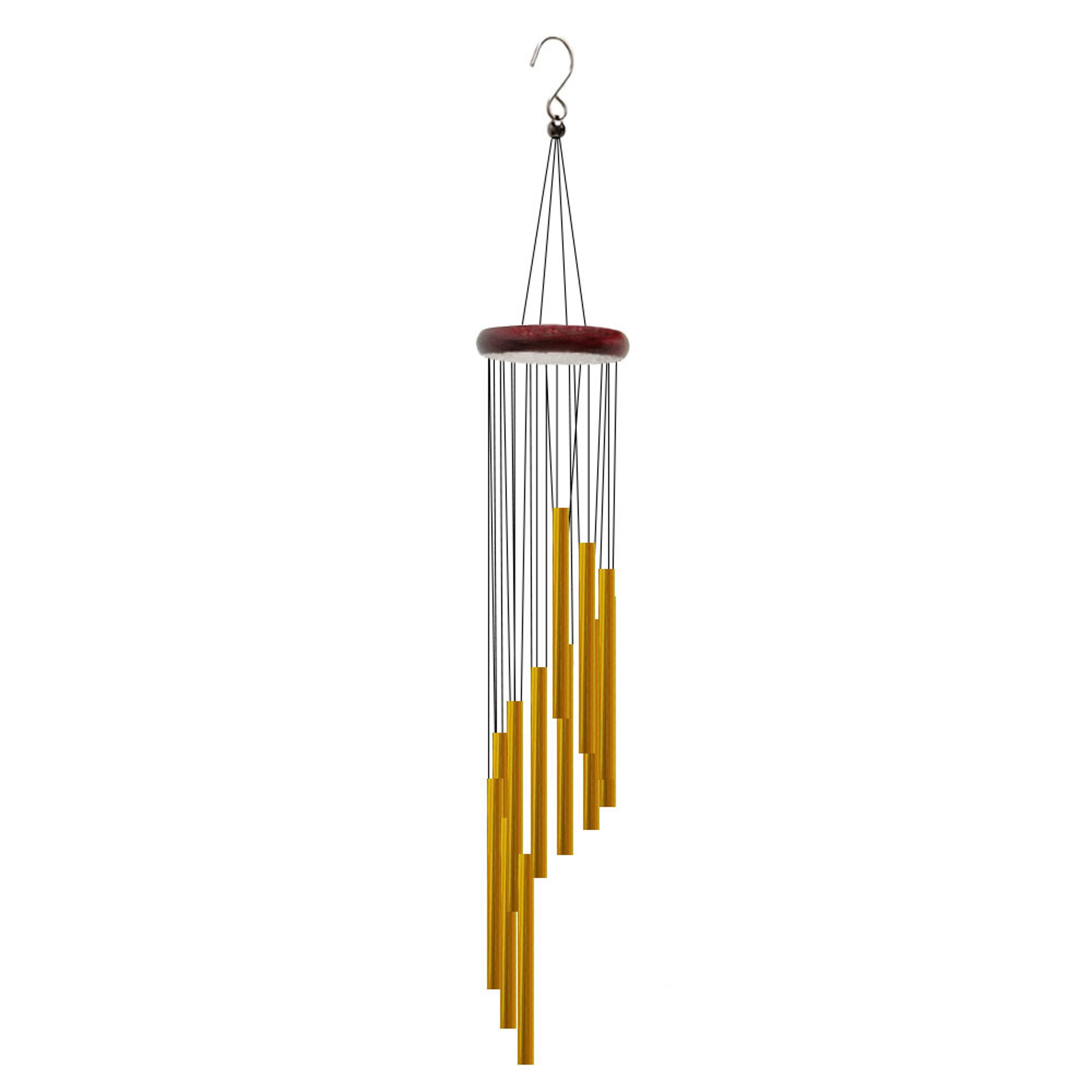 Tubes Aluminum Alloy Wind Chimes with Hook for Home, Wedding, and Memorial Decoration – view 7