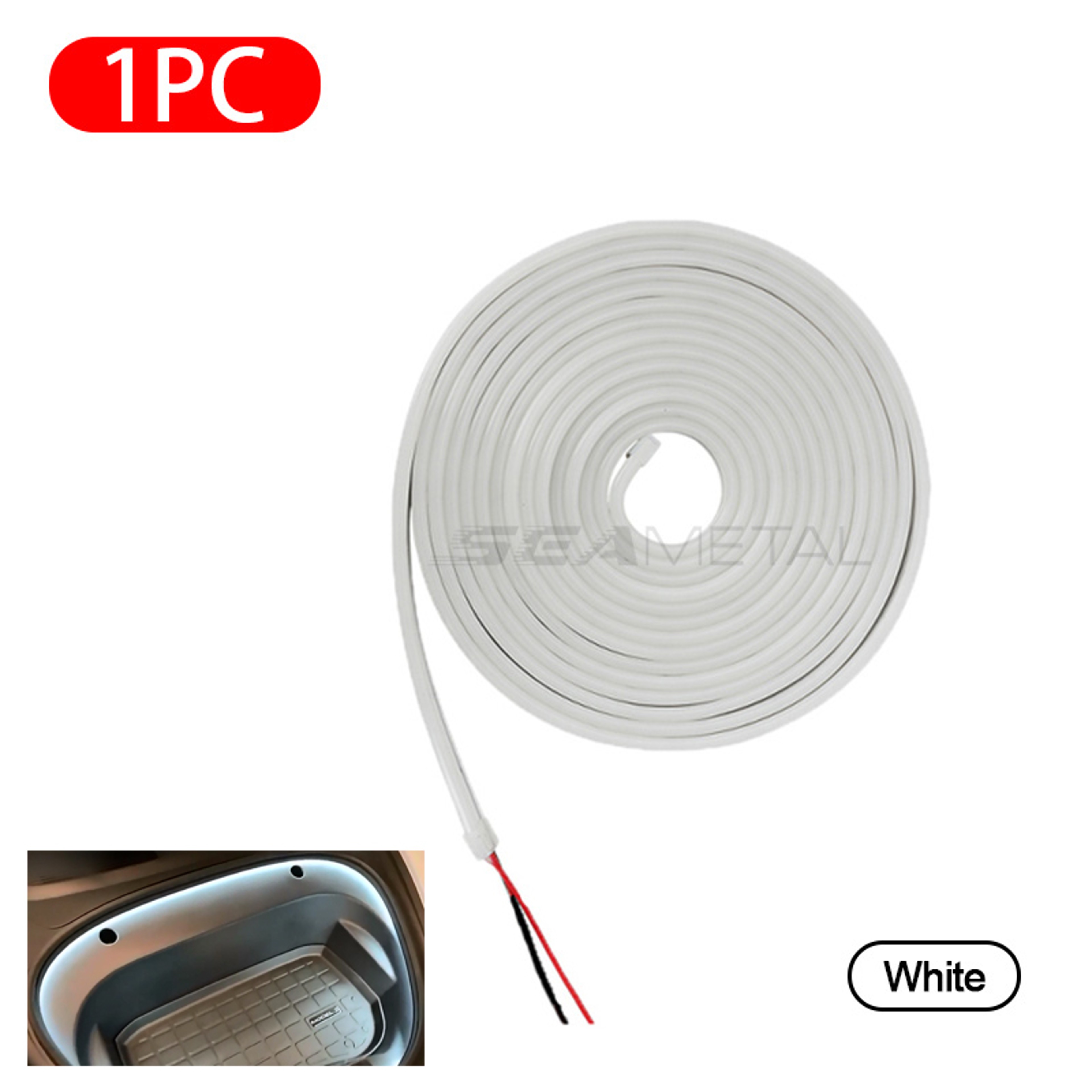 Frunk Brighten LED Strip For Tesla Model Waterproof Flexible Atmosphere Lamp Customizable Ambient L 7