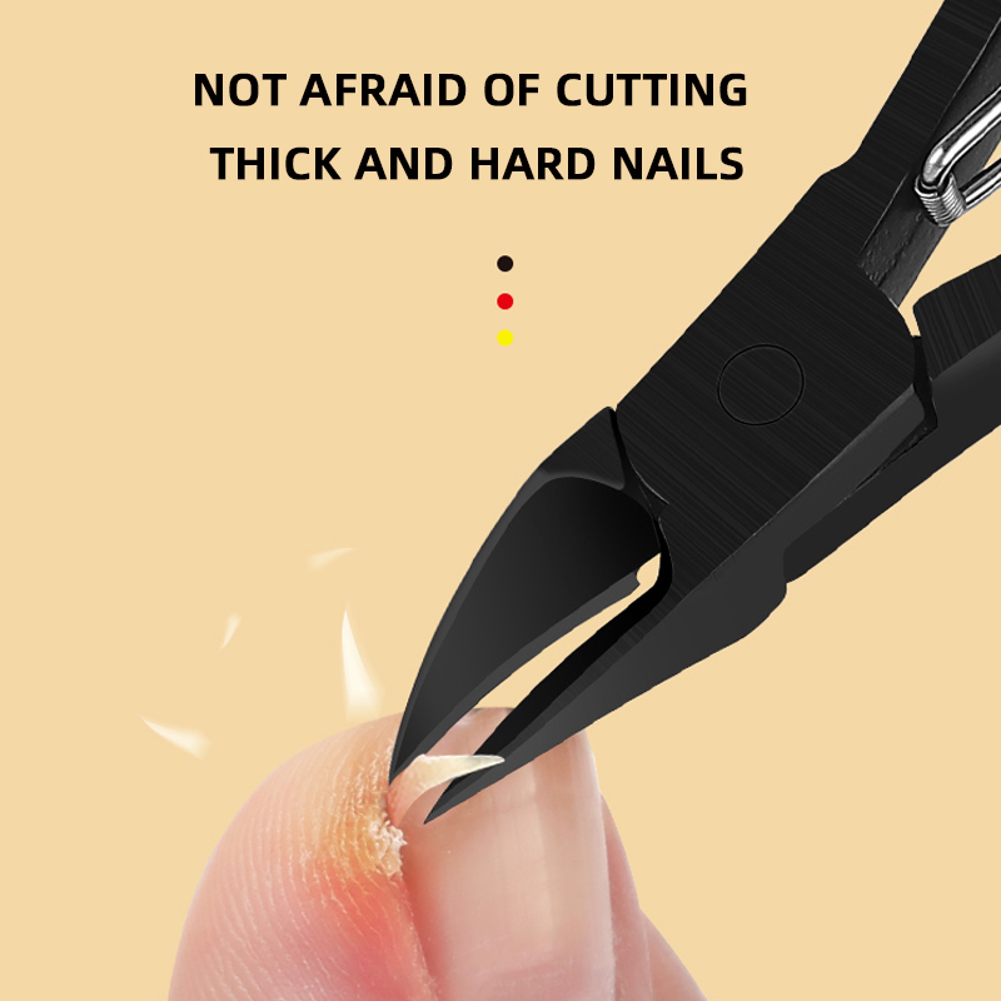 Ingrown Toenail Clippers Stainless Steel Pedicure Cutter for Thick Nails, Deep Nail Groove Correction – view 3
