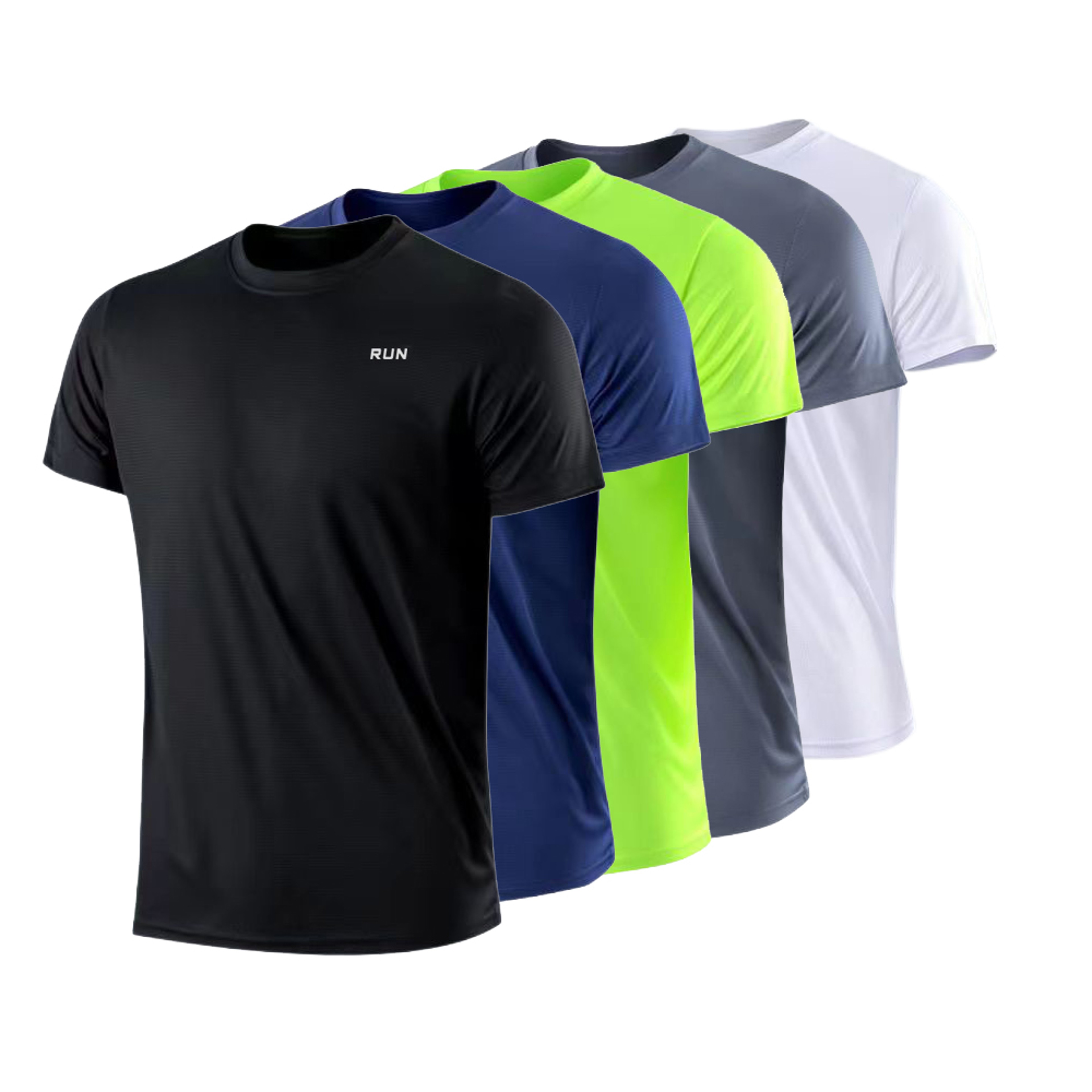 Mens Quick-Dry Training T-Shirt, Lightweight Moisture-Wicking Gym Shirt for Exercise and Sports – view 1