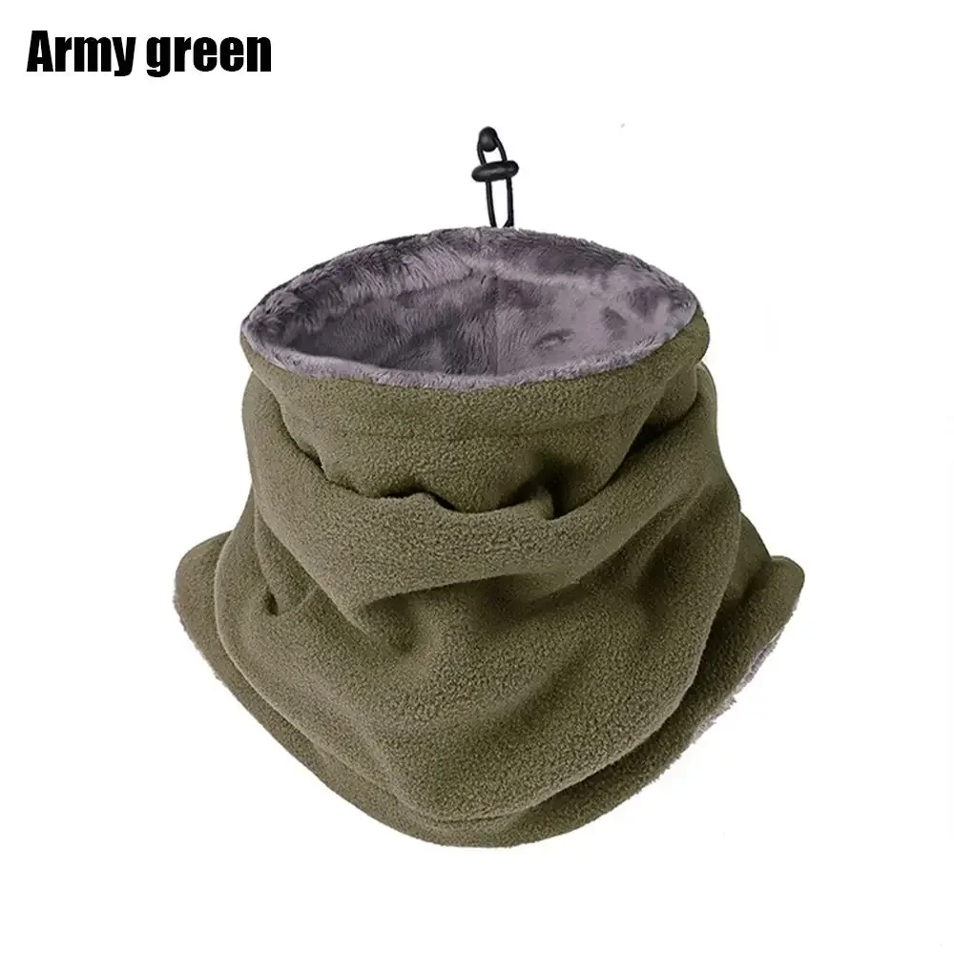Winter Motorcycle Mask for Men Women Fleece Neck Warmer, Windproof Scarf Balaclava for Outdoor Activities – view 7