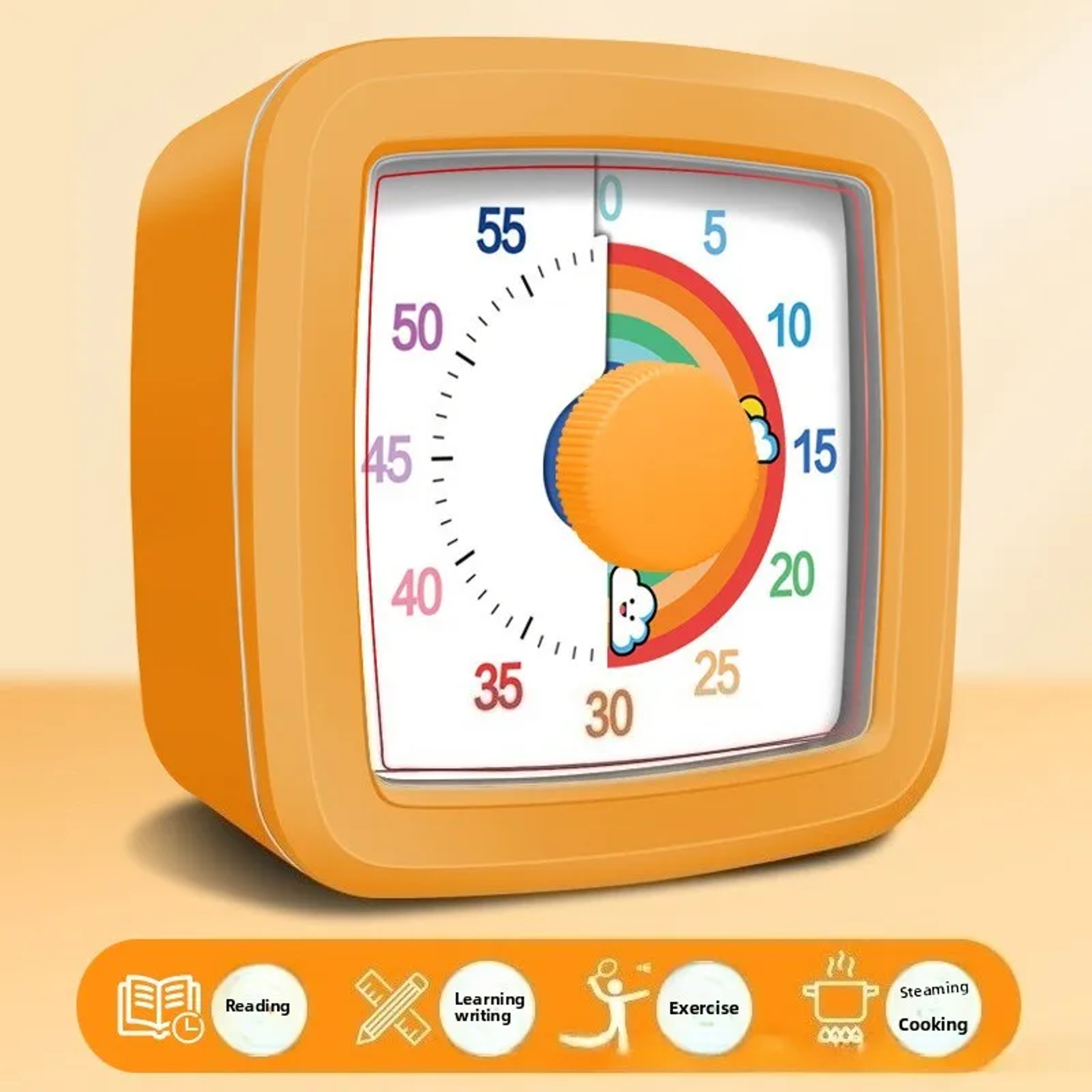Pomodoro Timer For Kids Visual Digital Countdown Clock For Studying Kitchen And Time Management 8