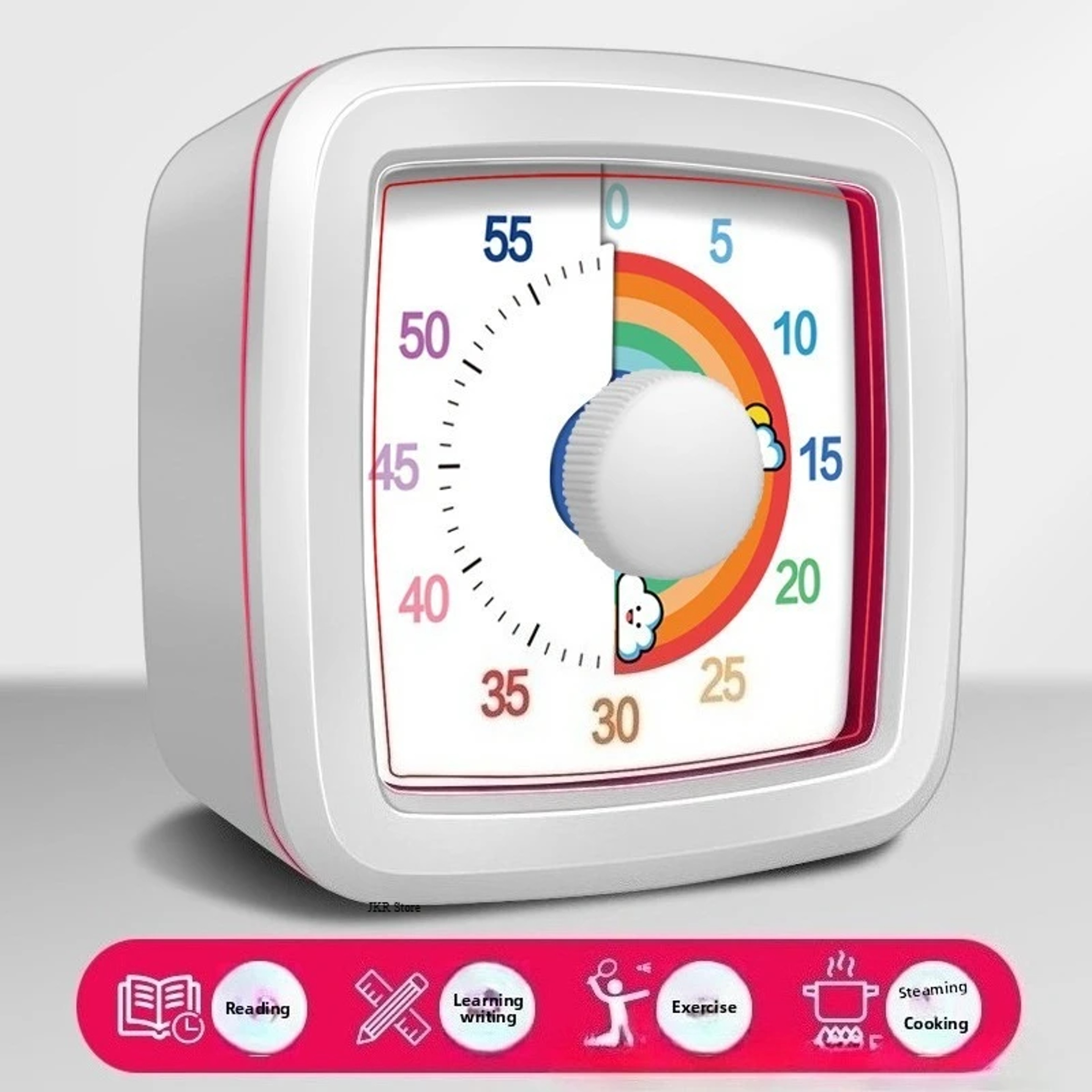 Pomodoro Timer For Kids Visual Digital Countdown Clock For Studying Kitchen And Time Management 9