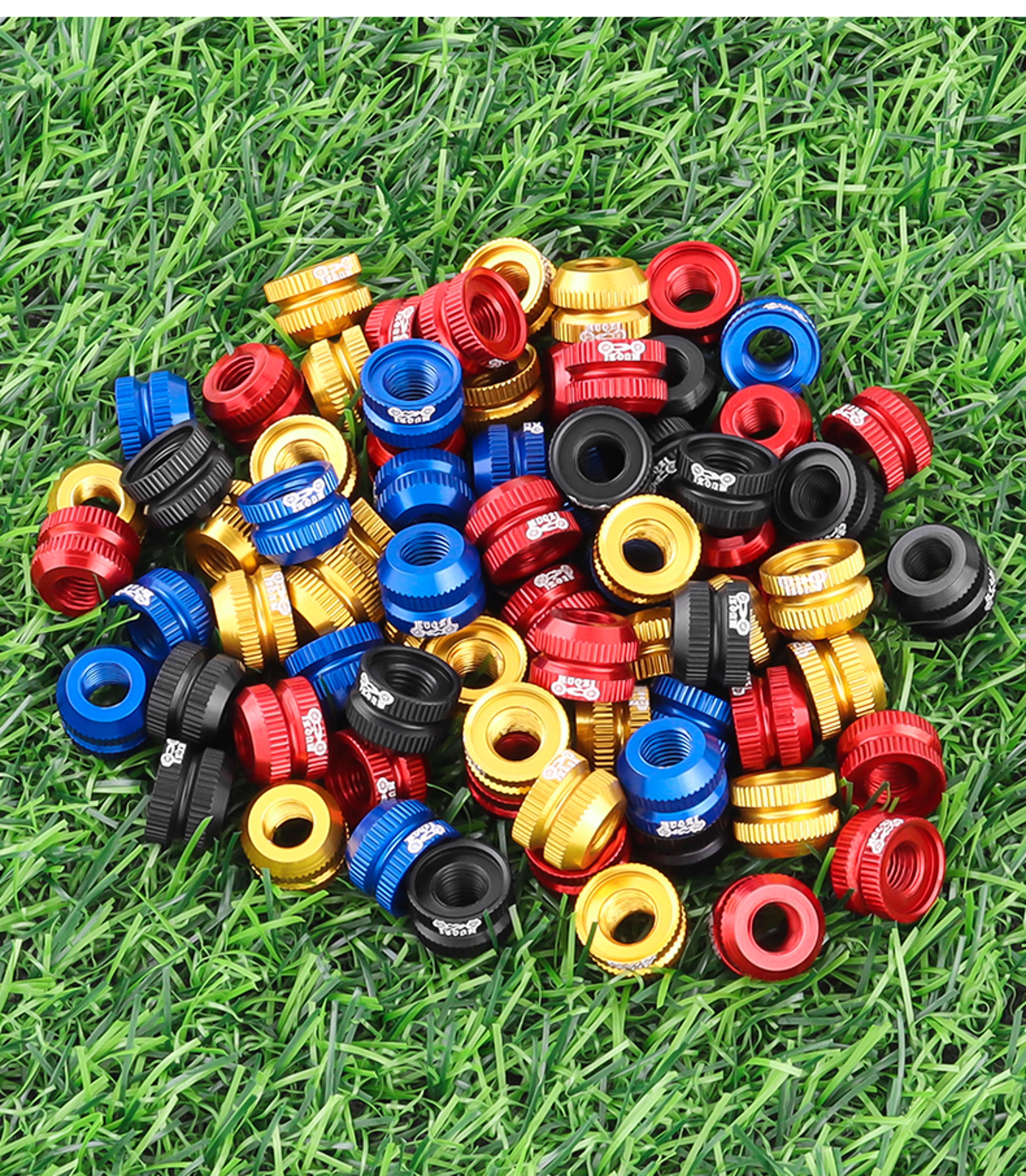 Premium Tubeless Bike Valve Nut Ultralight Presta Cap For MTB Road Bikes 3