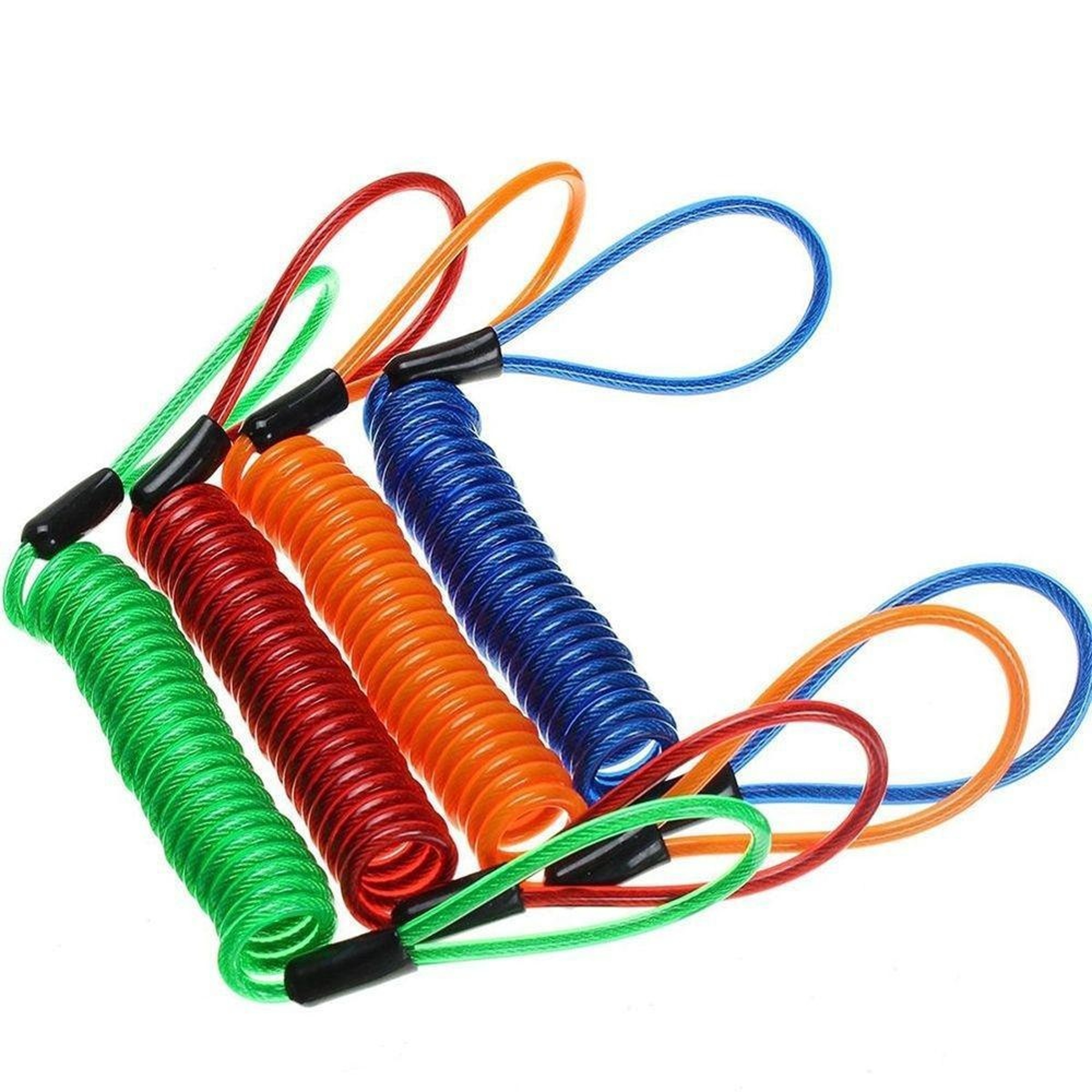 Premium Bike Motorcycle Alarm Disc Lock With Security Spring Cable Heavy Duty Anti Theft Lock For B 5