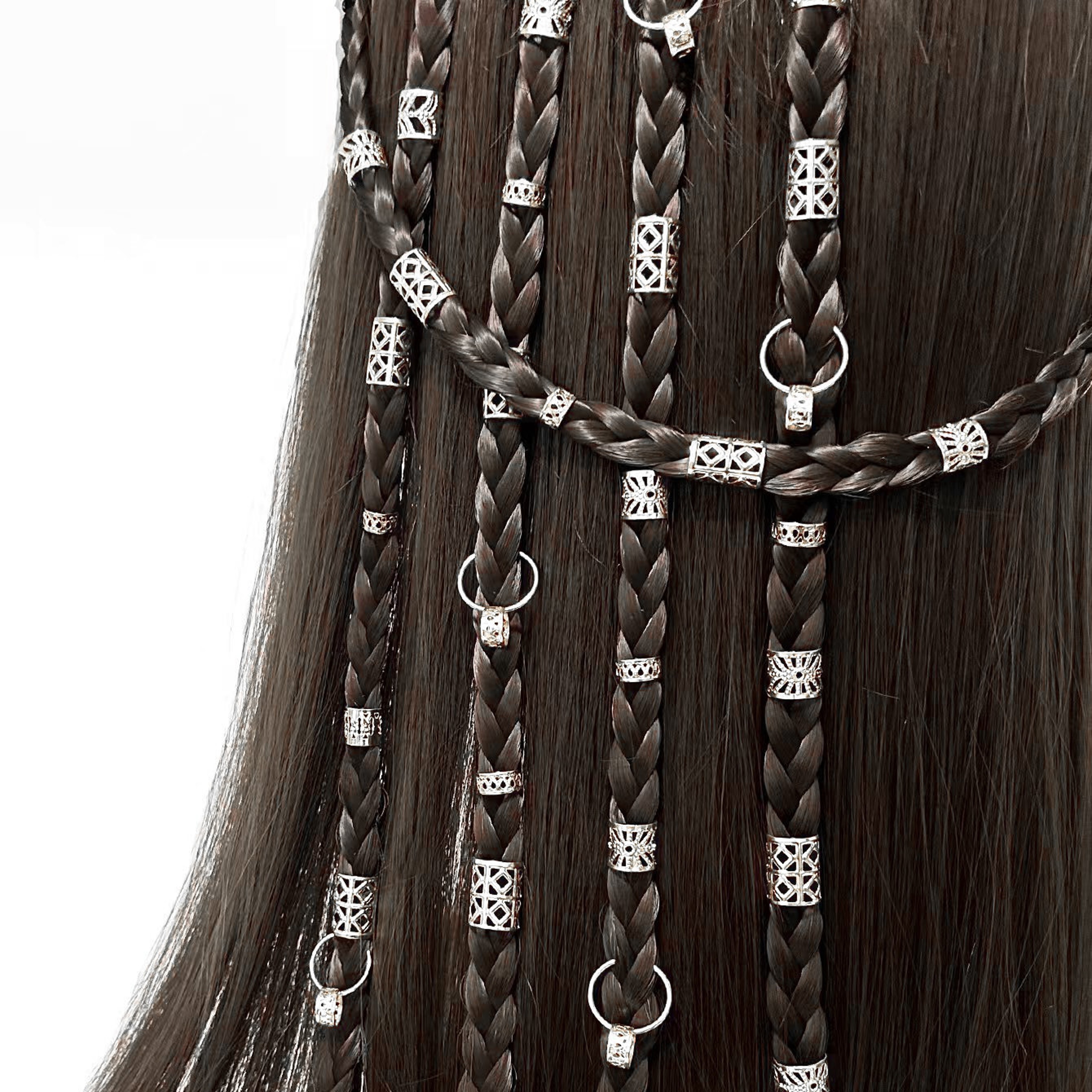 Stylish Alloy Dreadlock Beads Premium Hair Beads for Braids DIY Braid Jewelry – view 4