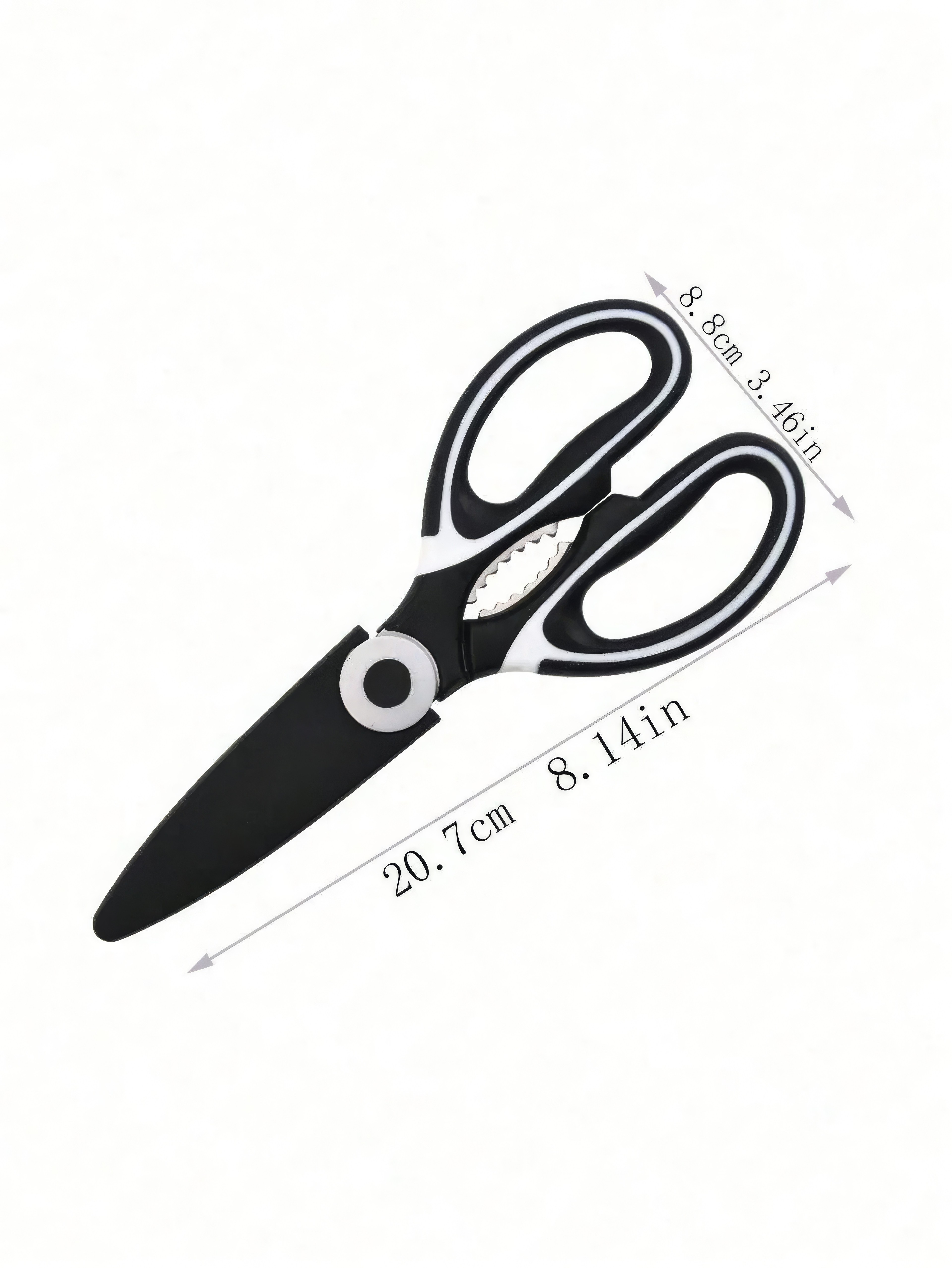 Premium Multifunctional Kitchen Scissors Sharp Blade for Chicken, Fish Meat – view 3