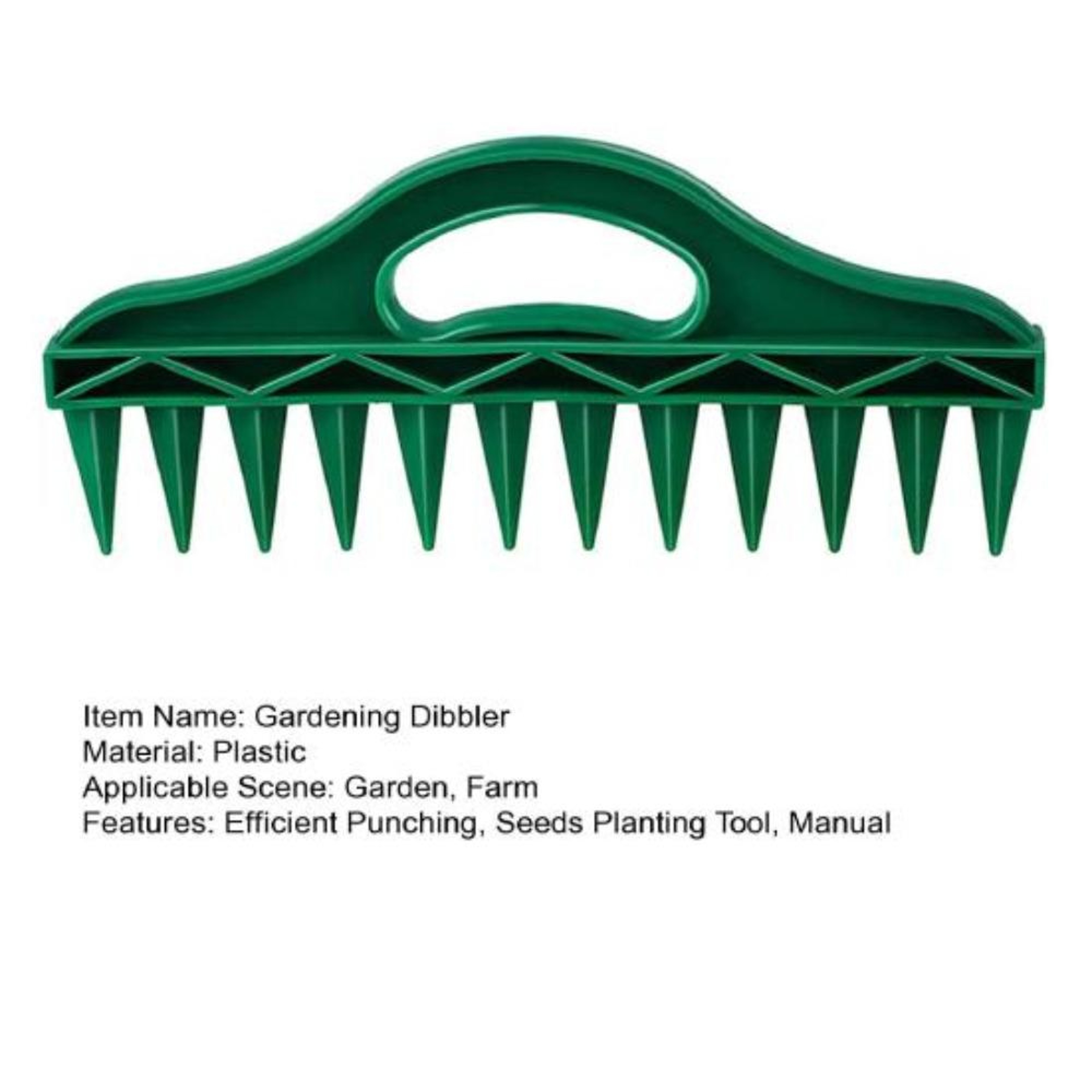 Manual Seed Spreader Tool Portable Seed Planter Tool Soil Puncher For Easy Gardening 3