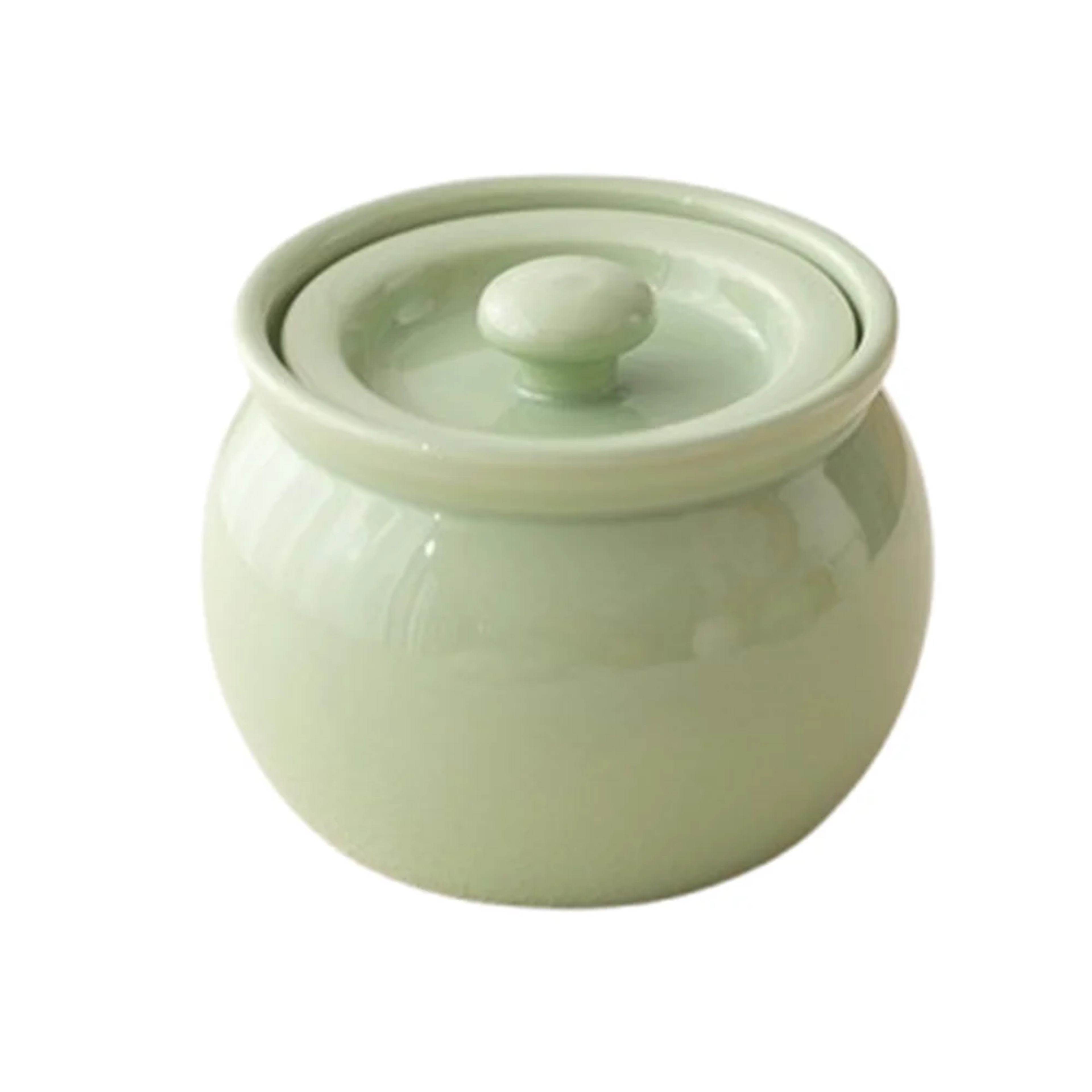 Ceramic Single Serve Stew Pot Small Ceramic Soup Pot For One Person Food Grade Non Stick Cooking 6