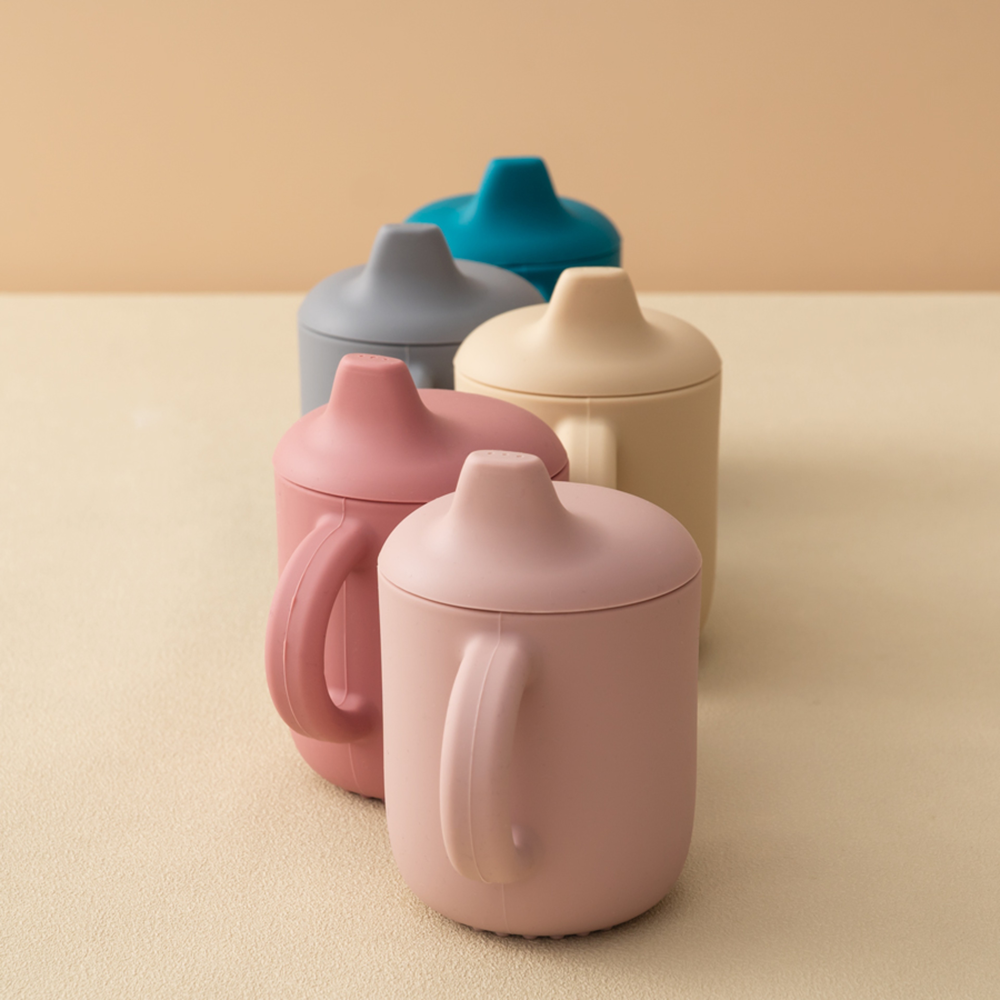 BPA Free Baby Silicone Straw Cup, Portable Snack Container, Kids Learning Drink Cup, Lids Feeding Cup Baby Stuff – view 3