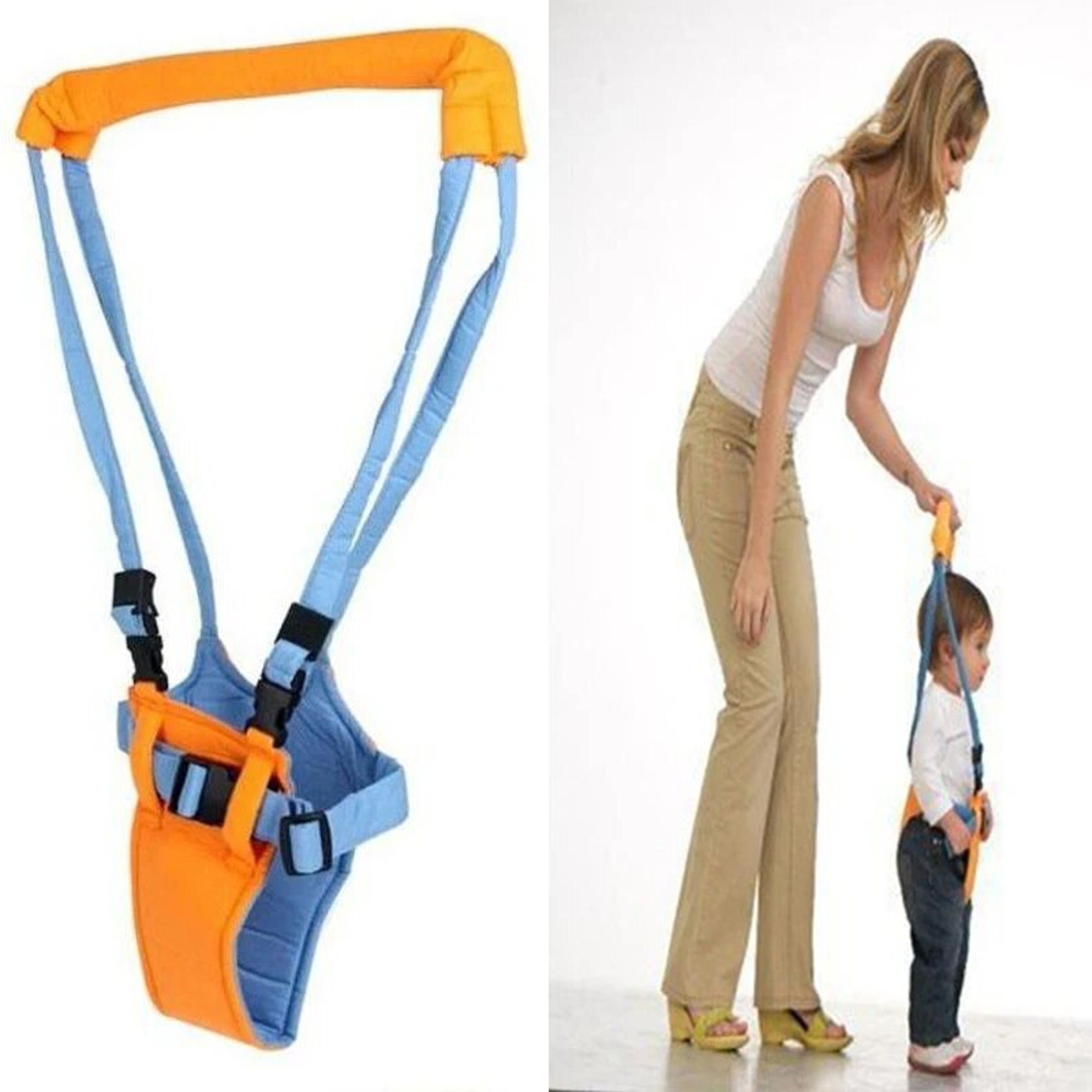 Learning Assistant Walker Jumper, Baby Infant Toddler Harness Walk, Safety Reins Strap Belt Harness for Walking Balance – view 6