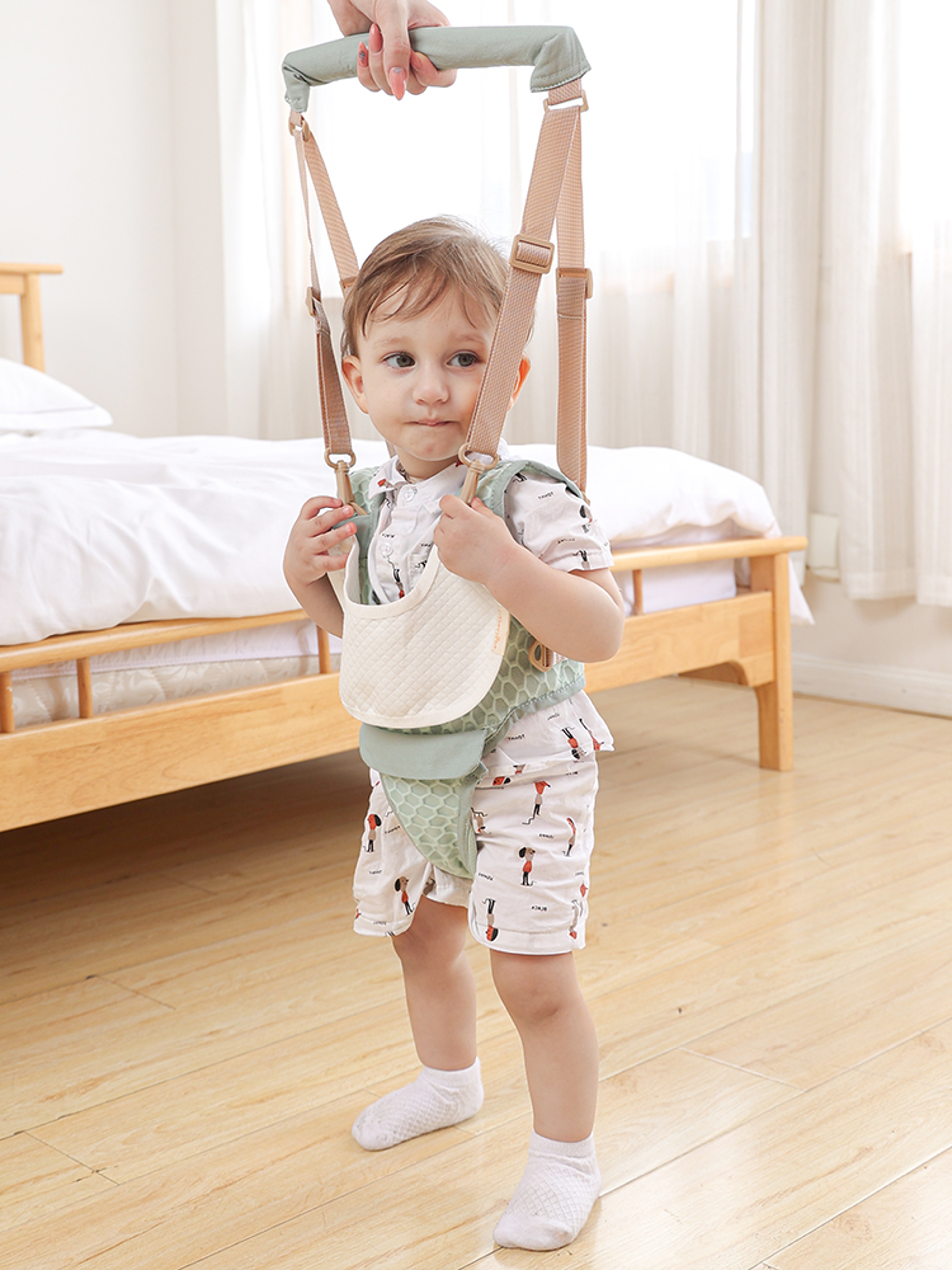 Baby Walking Harness, Toddler Infant Walker Harness, Walk Support Assist Trainer, Child Learning Assistant Belt – view 3