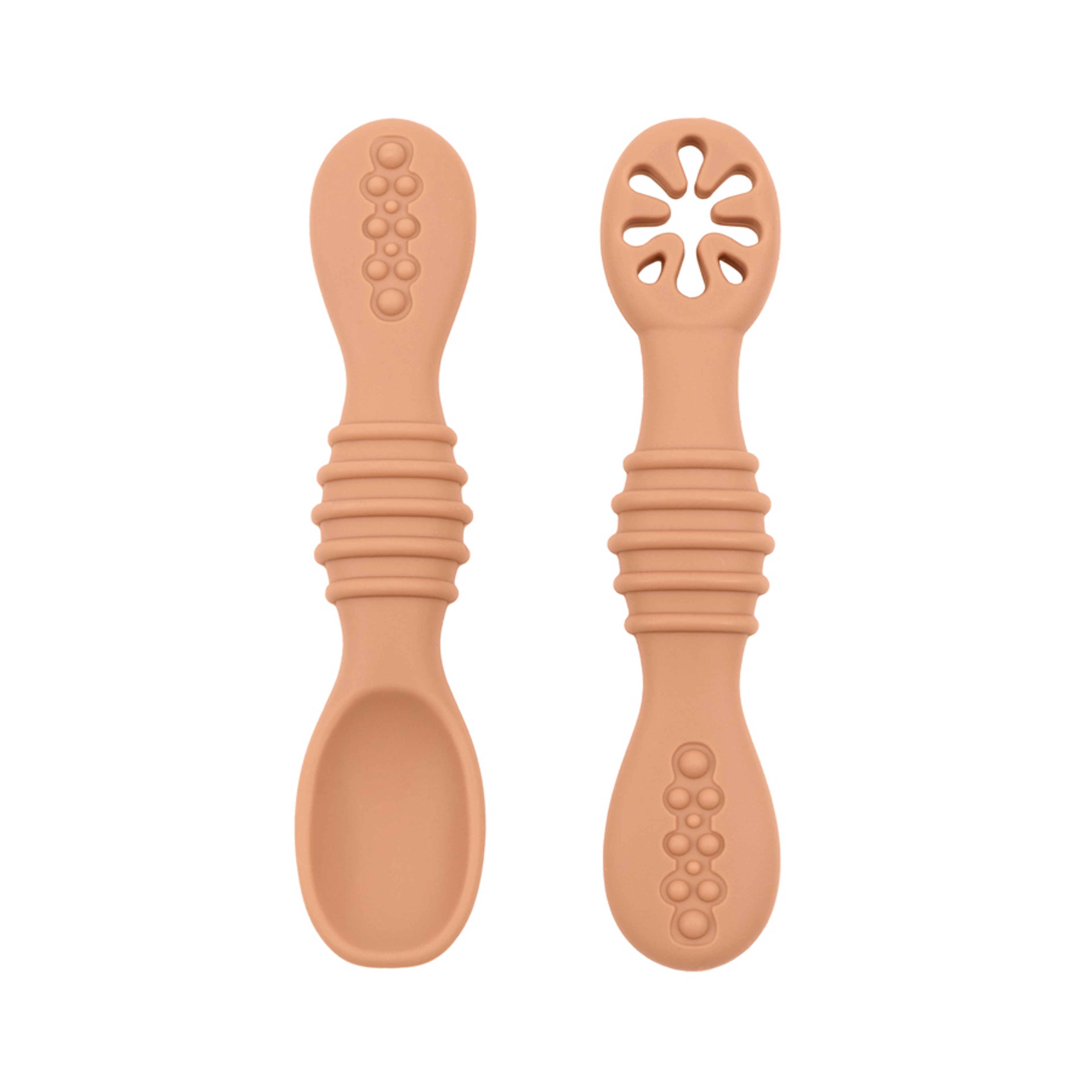 Training Spoon Feeding Tableware Baby Spoon Fork Set Food Grade Silicone Sticky Spoon Children Cutl 9