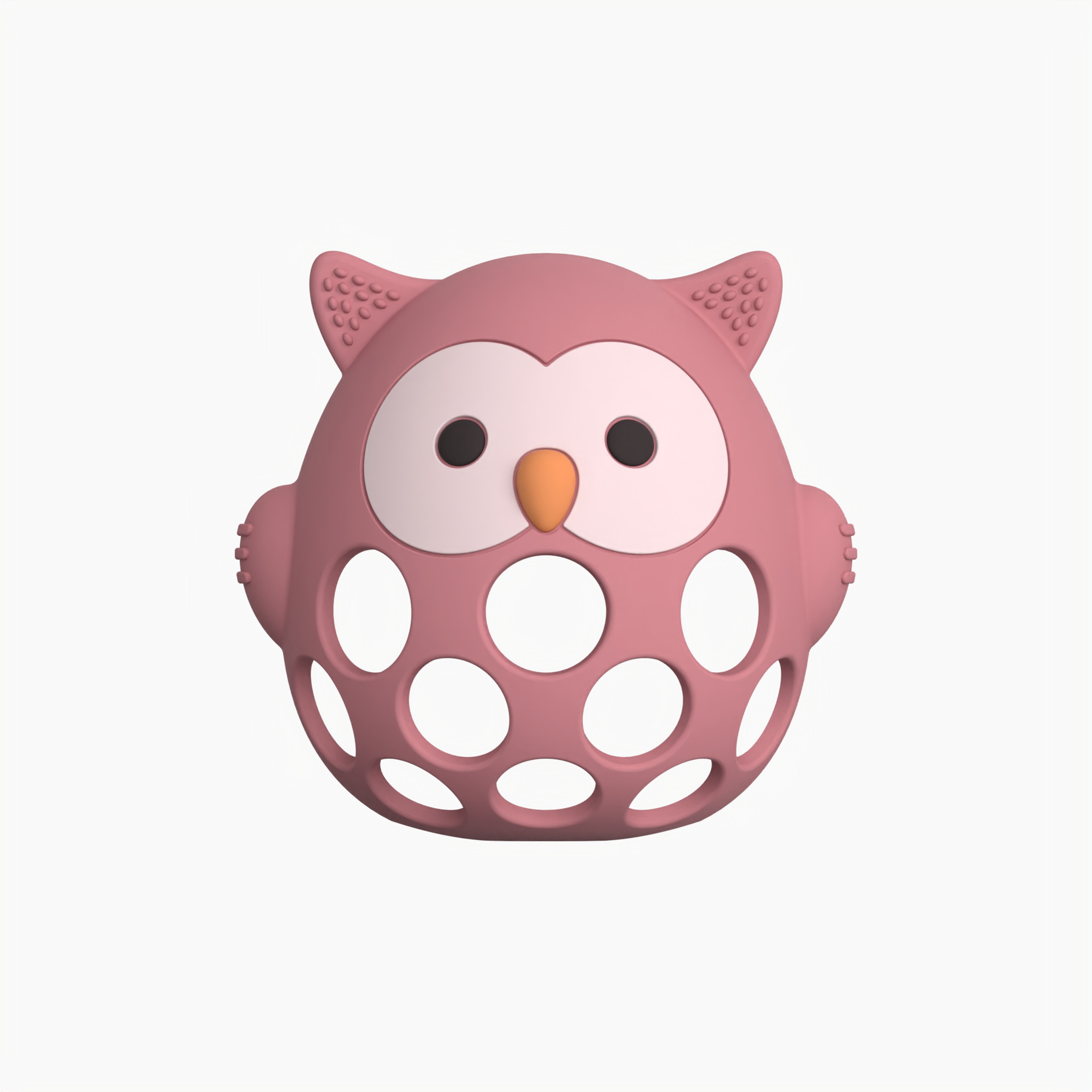 Cartoon Owl Shape Teether Baby Owl Teether Gloves Anti Eating Hand Molar Baby Accessorie Silicone G 6