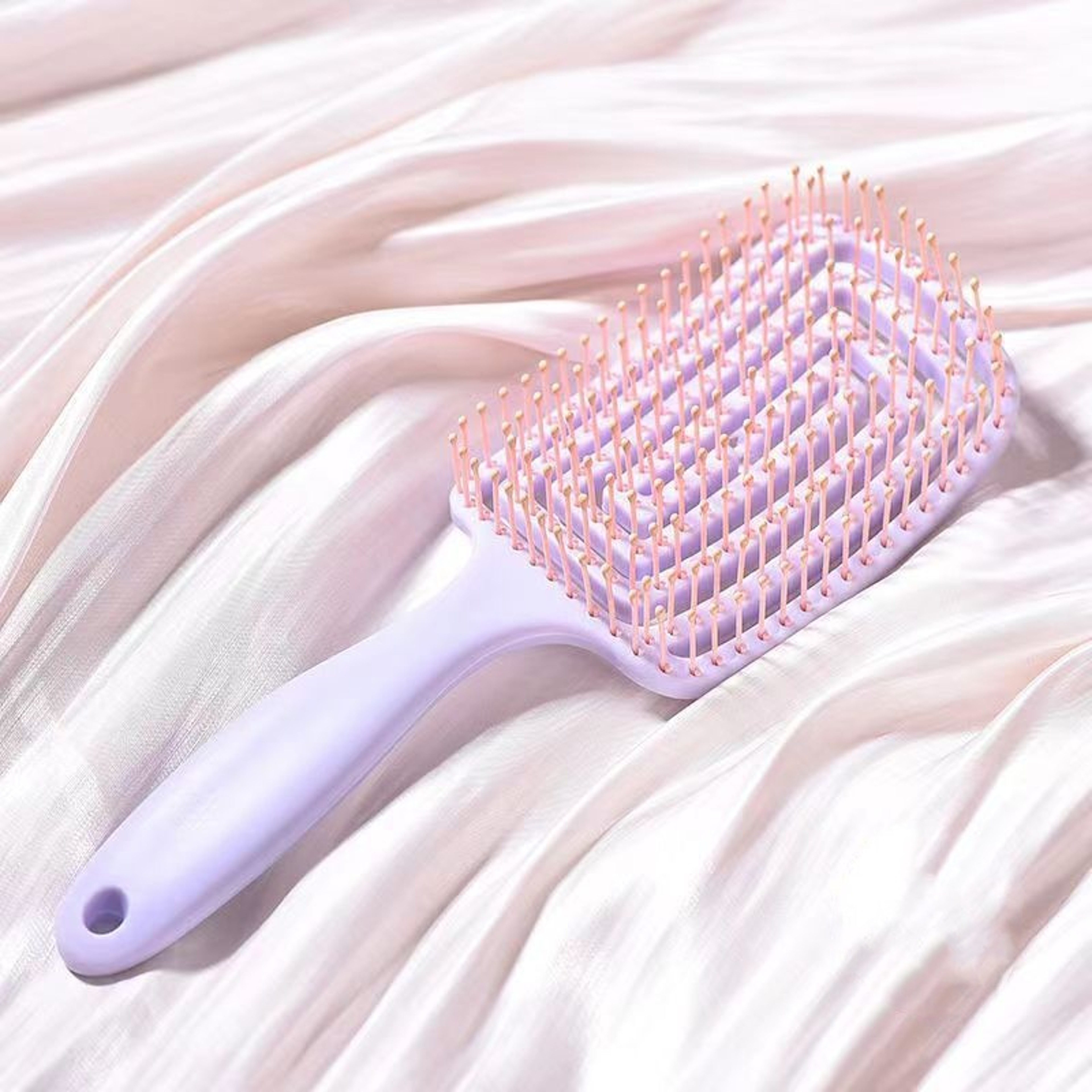 Hollow Out Hair Brush Elastic Massage Comb Fast Blow Drying Tool Scalp Massage Combs Hair Styling D 12