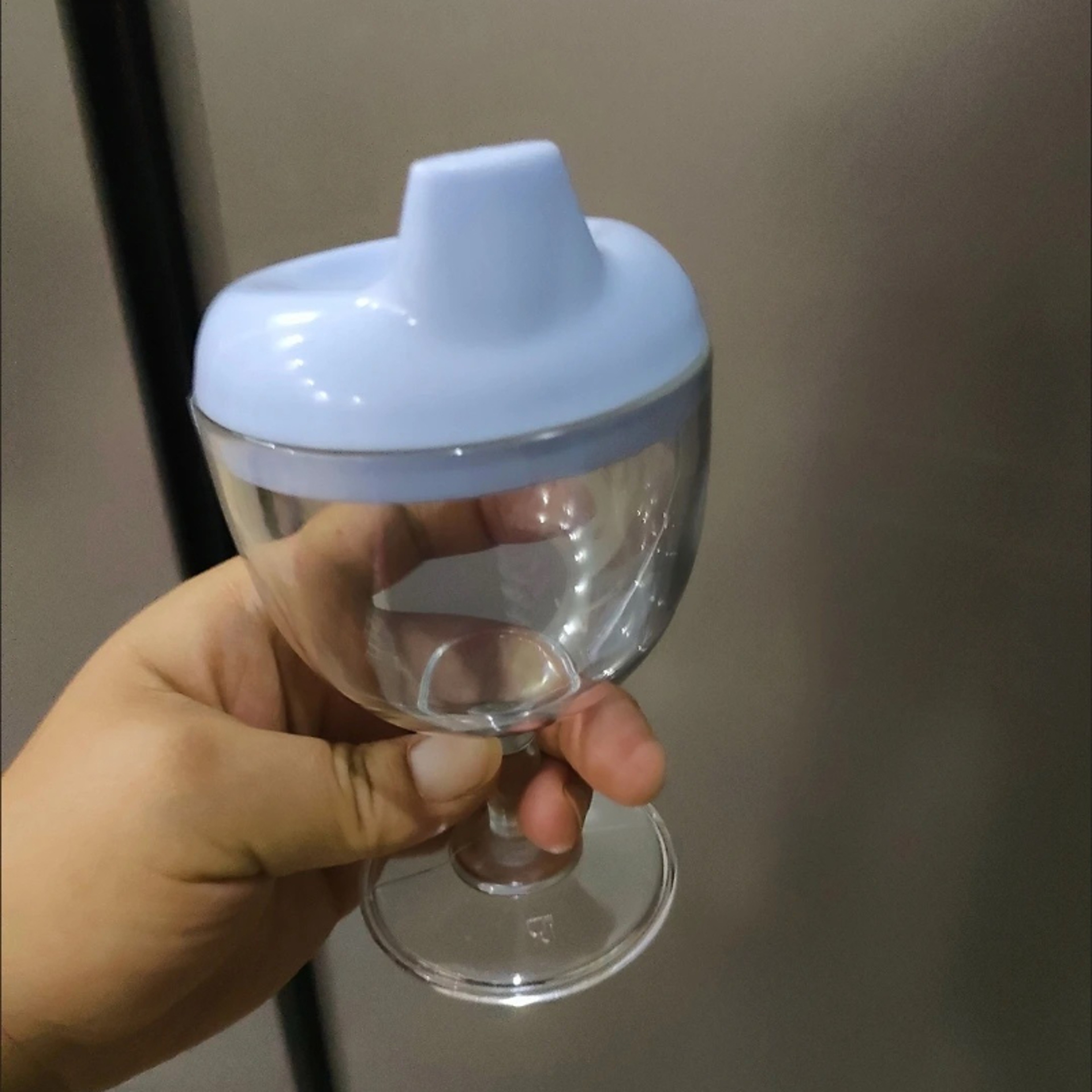 Leakproof Baby Weaning Cup Creative Goblet Duckbill Safe PP Material 150ML Gift For Kids 0