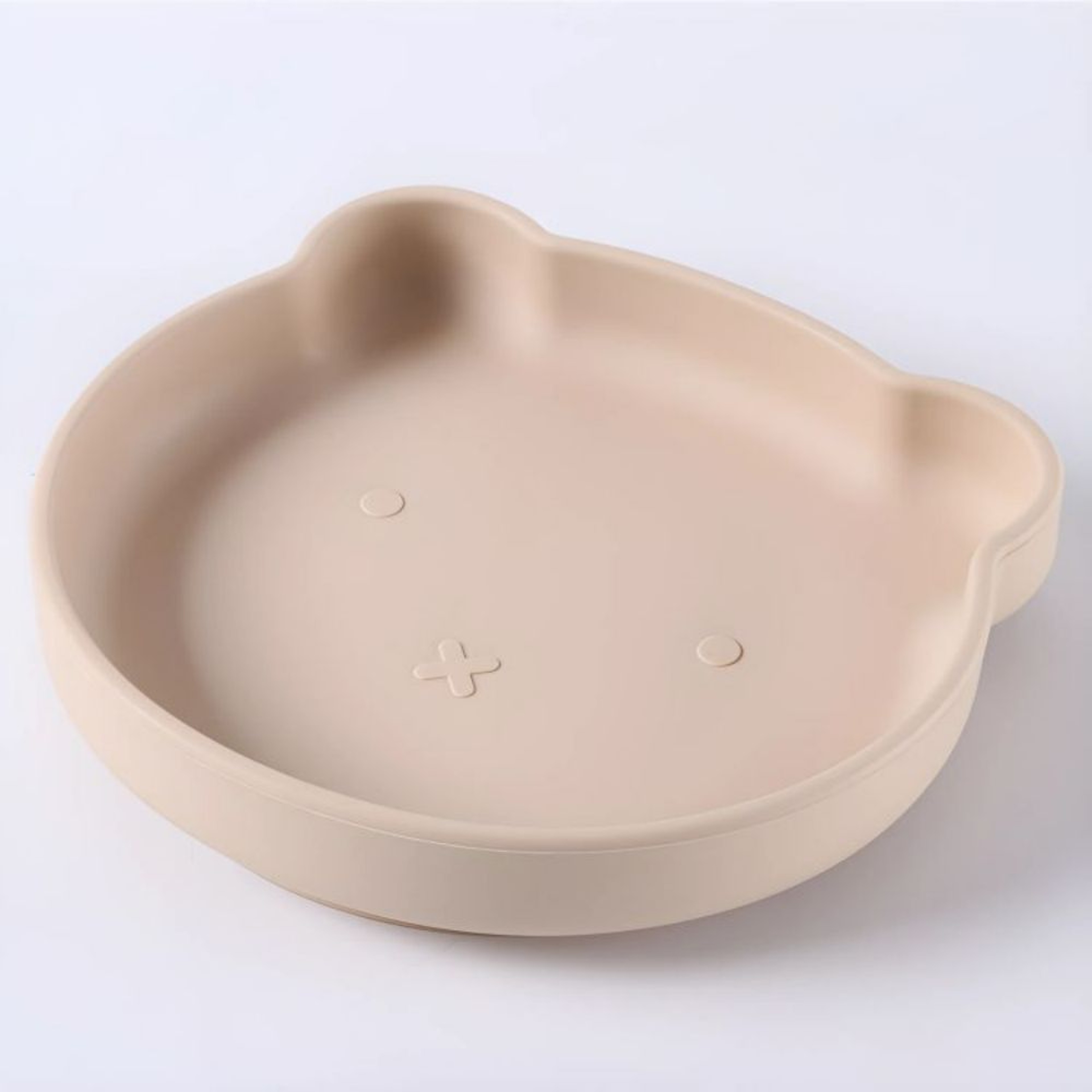 Silicone Tableware Set Cartoon Baby Dinner Plate Fork Spoon Set Baby Silicone Bowl Auxiliary Food B