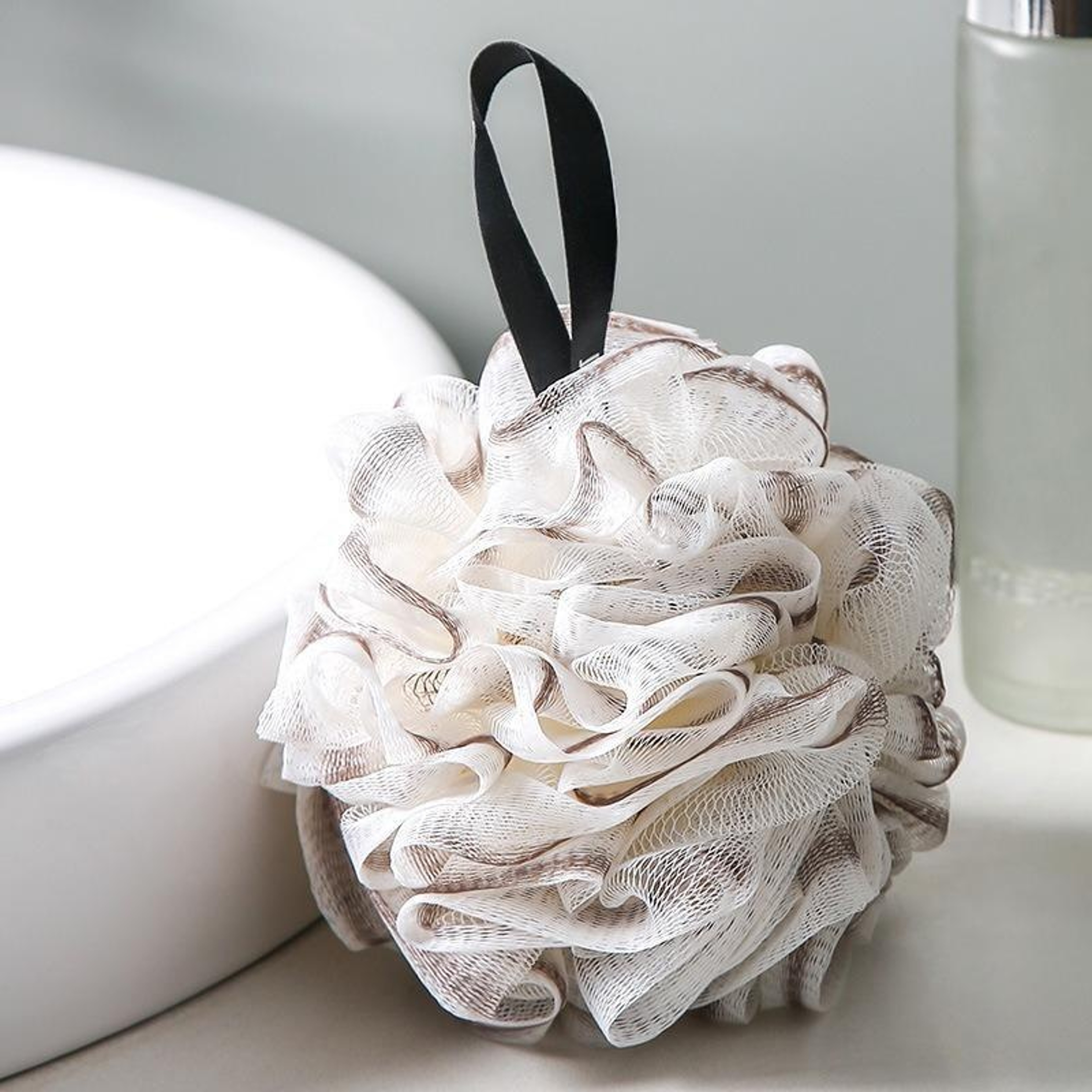 Rich Bubble Bath Towel, Large Bath Ball, Body Cleaning Mesh, Shower Wash Sponge, Bathroom Accessories – view 8