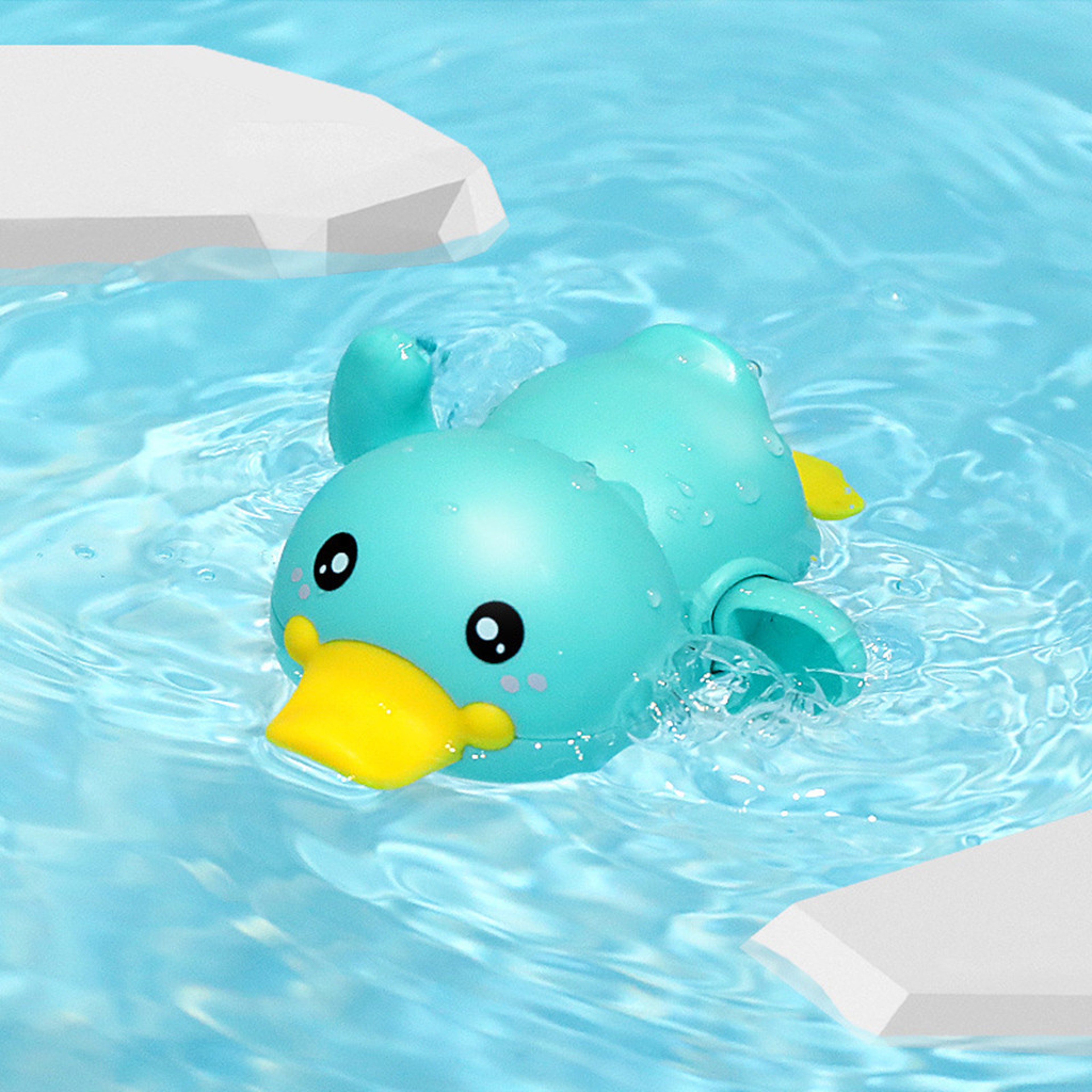 Kids Cute Duck Penguin Egg Bath Toy, Water Spray Sprinkler for Bathroom Shower Swimming, Baby Bathing Toy Gift For Kids – view 28