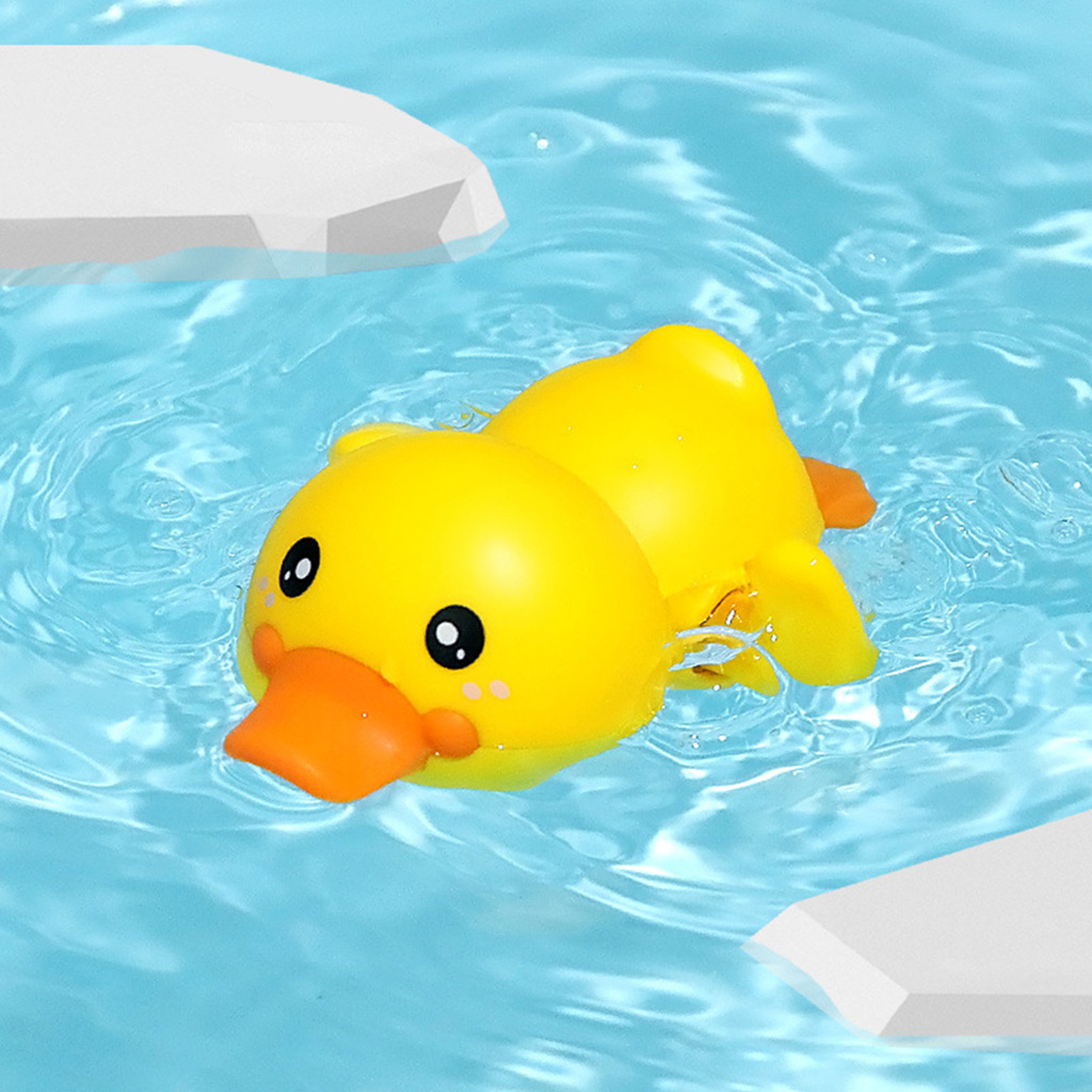 Kids Cute Duck Penguin Egg Bath Toy, Water Spray Sprinkler for Bathroom Shower Swimming, Baby Bathing Toy Gift For Kids – view 29