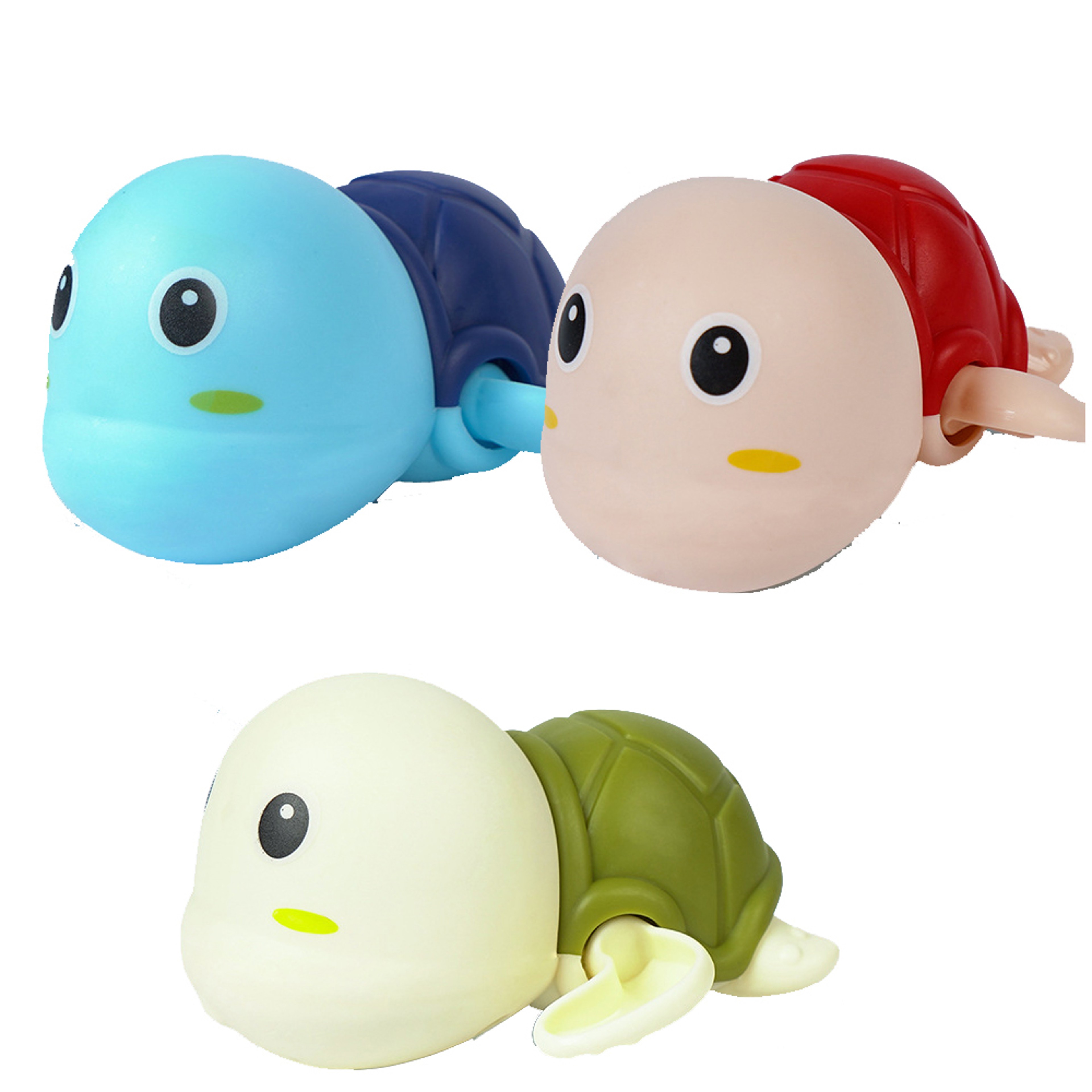 Water Chain Clockwork Bath Toys for Babies, Cute Swimming Turtle Toy Toddler Pool Beach Classic Kids Bathing Water – view 5