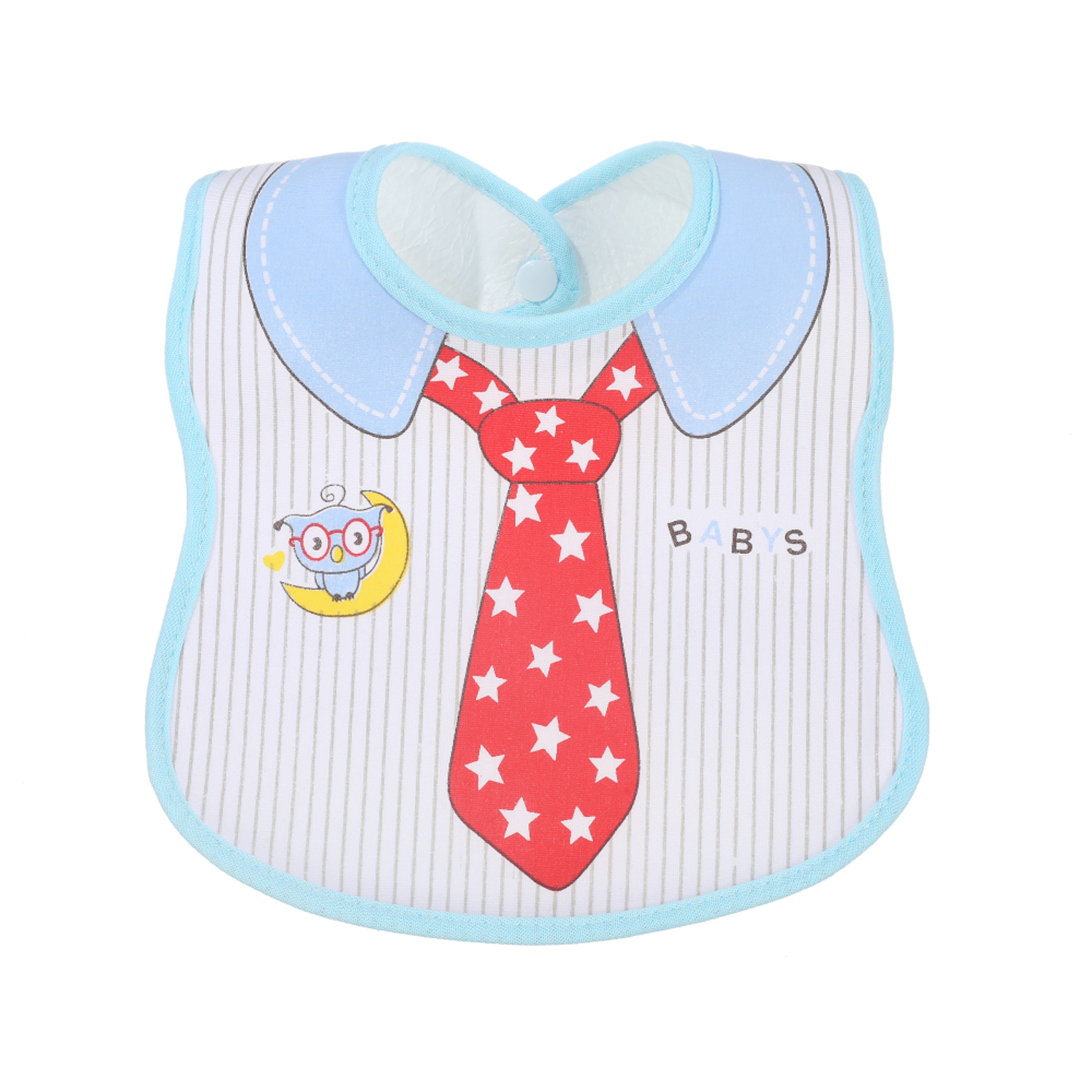 Snap Button Saliva Towel Apron For Infant, Baby Drool Bibs Cotton Gauze Soft, Burp Cloths Kids Accessories – view 8