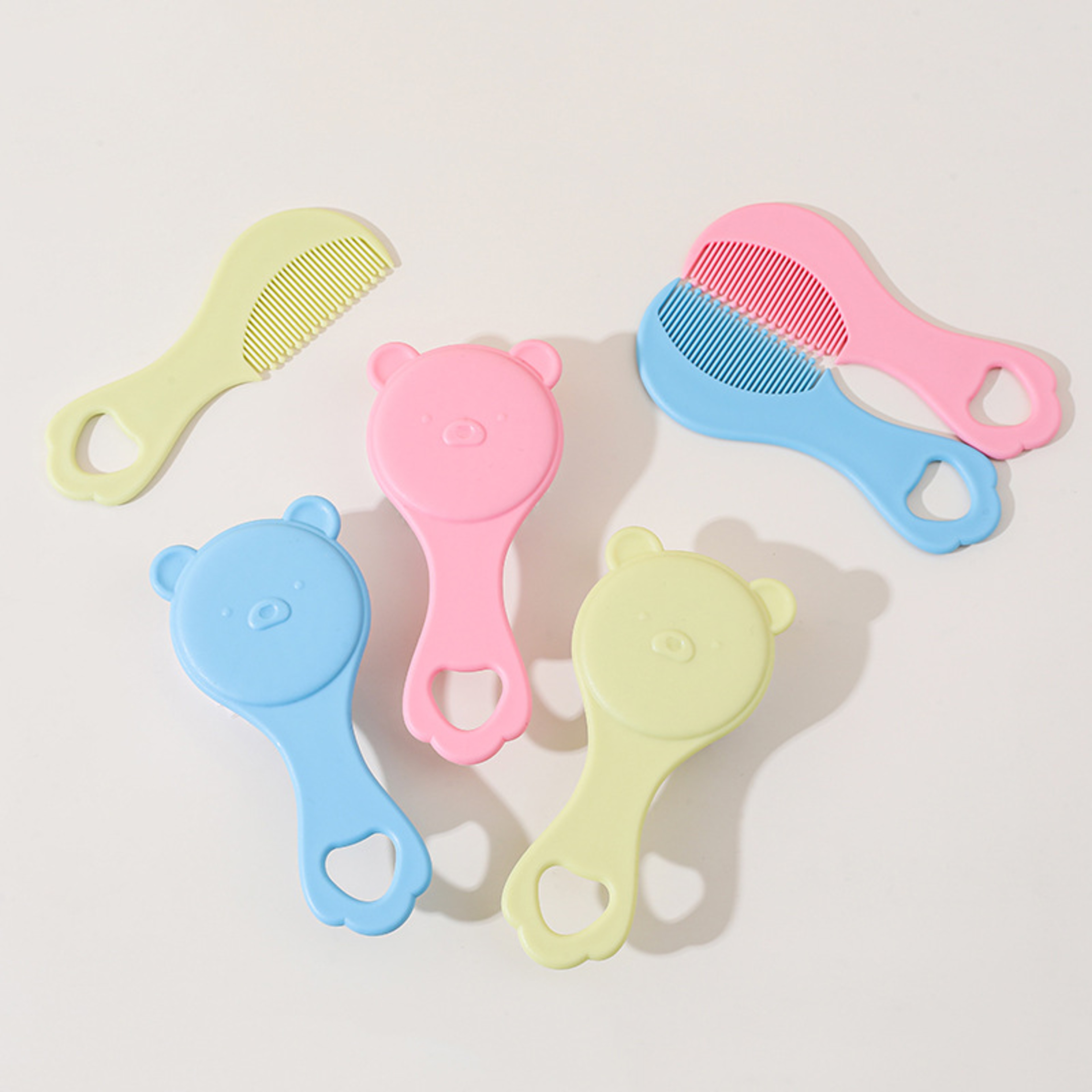 Gentle Baby Hair Comb And Brush Set For Delicate Scalp Care 1